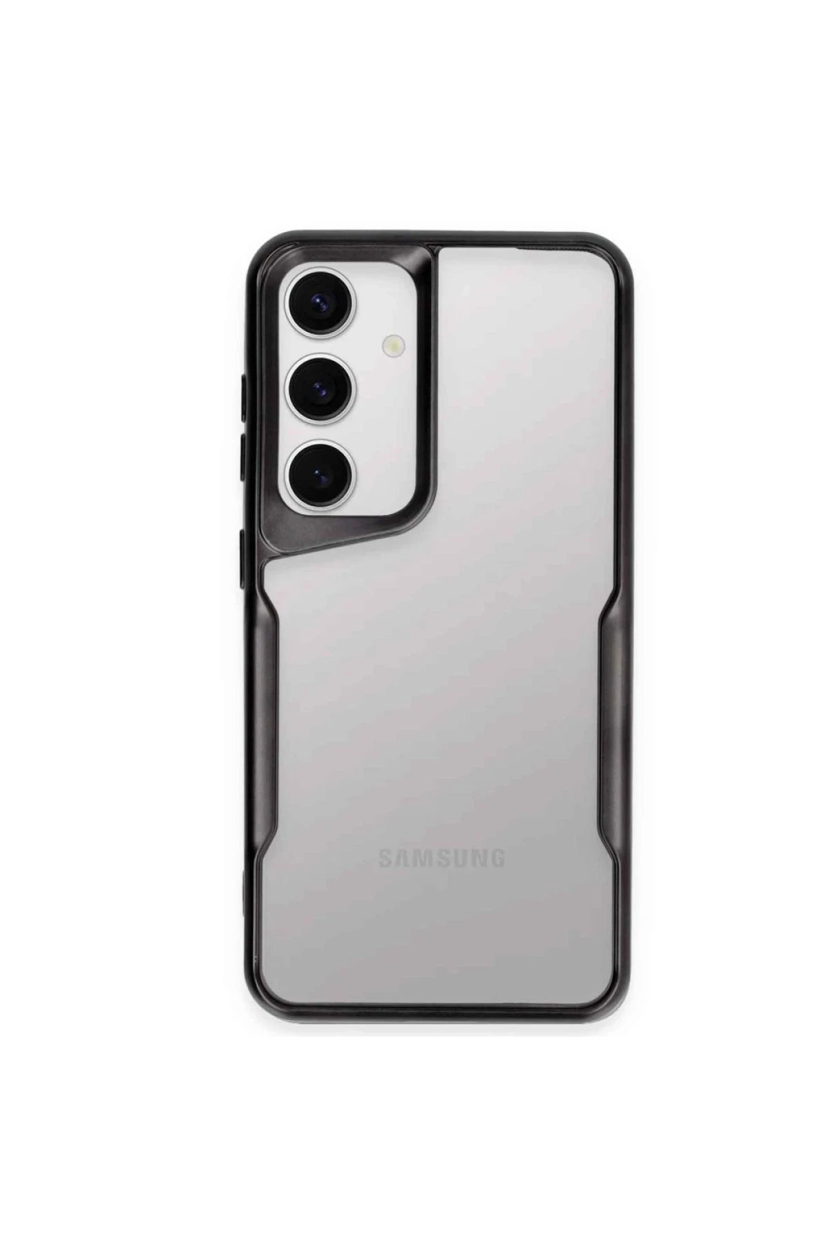 Newface Samsung Galaxy A34 5G Kılıf Boyi Silikon Kapak - Siyah