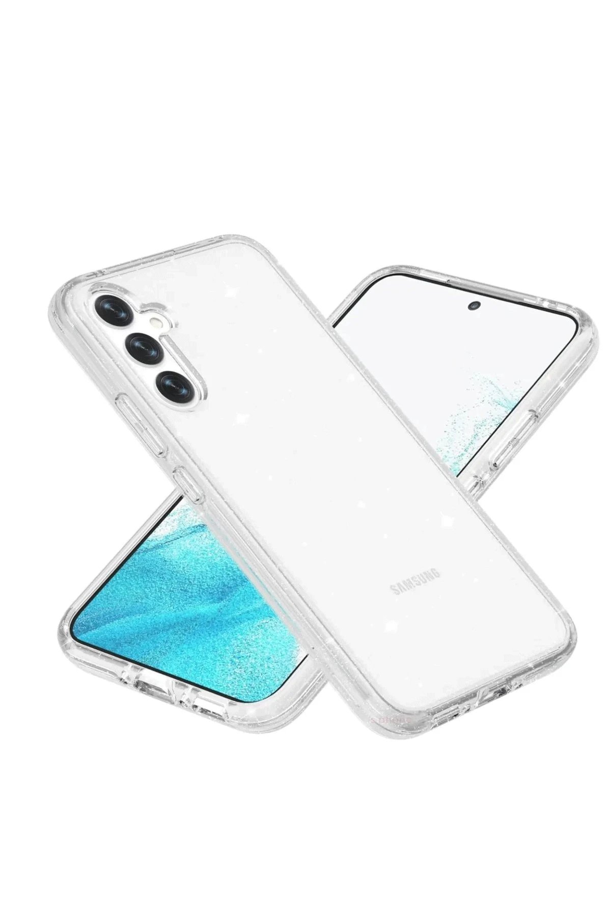 Newface Samsung Galaxy S23 FE Kılıf Glow Magsafe Kapak - Şeffaf