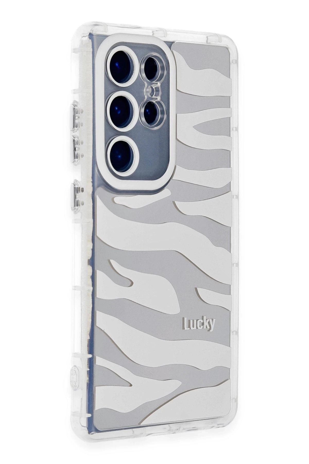 Newface Samsung Galaxy S24 Ultra Kılıf Reflexion Desenli Kapak - Desen 10