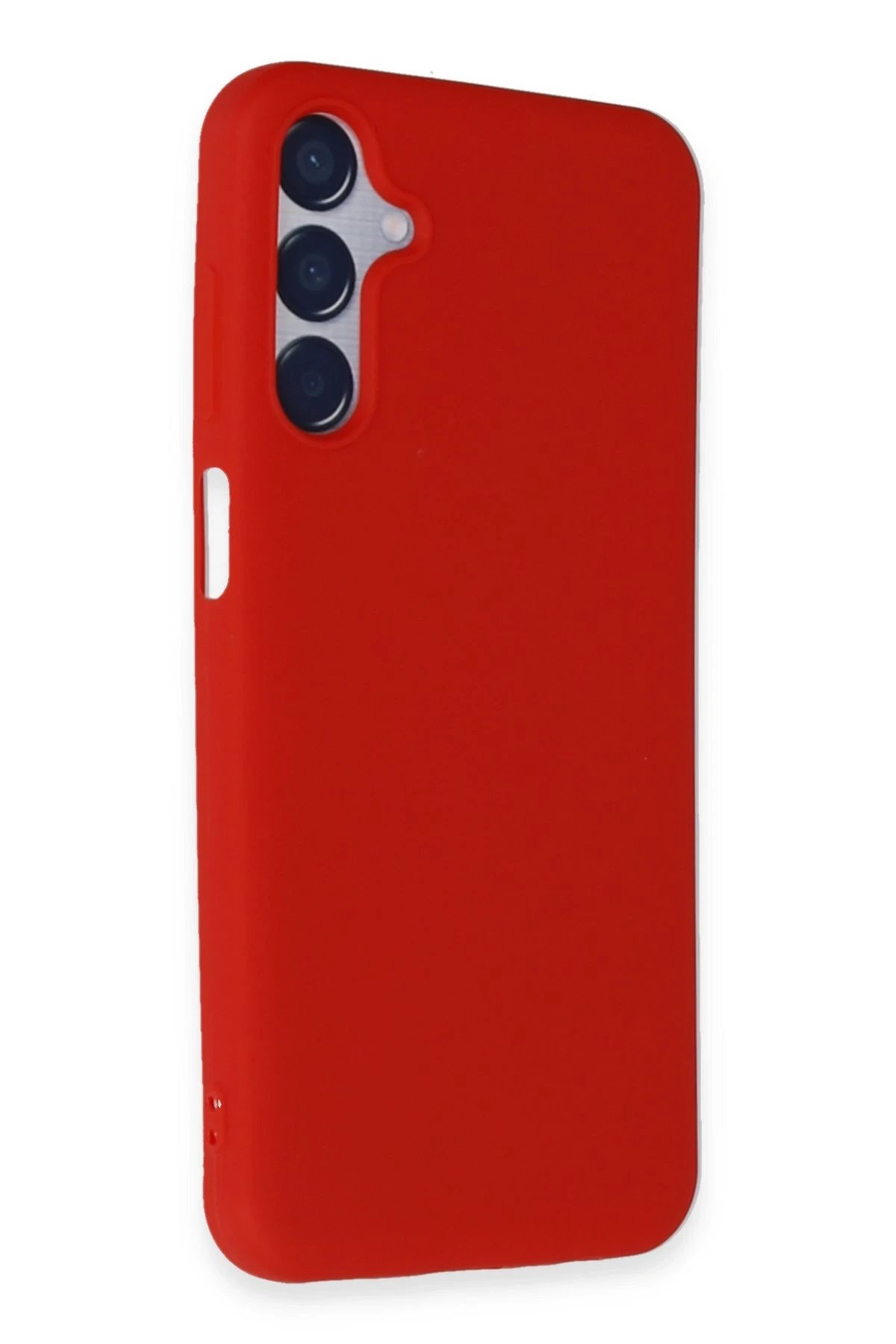 Newface Samsung Galaxy M15 Kılıf First Silikon - Kırmızı