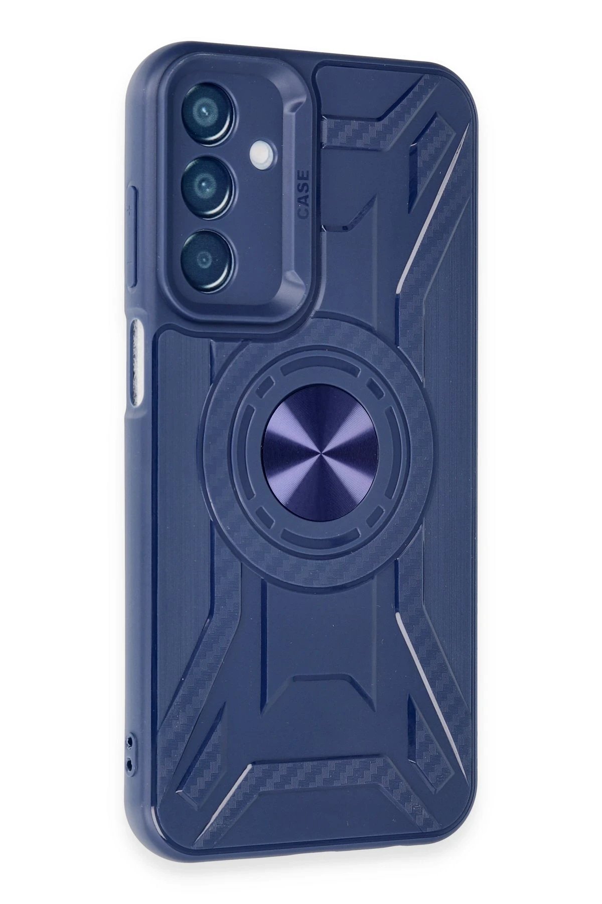 Newface Samsung Galaxy A25 5G Kılıf Lincoln Silikon - Lacivert