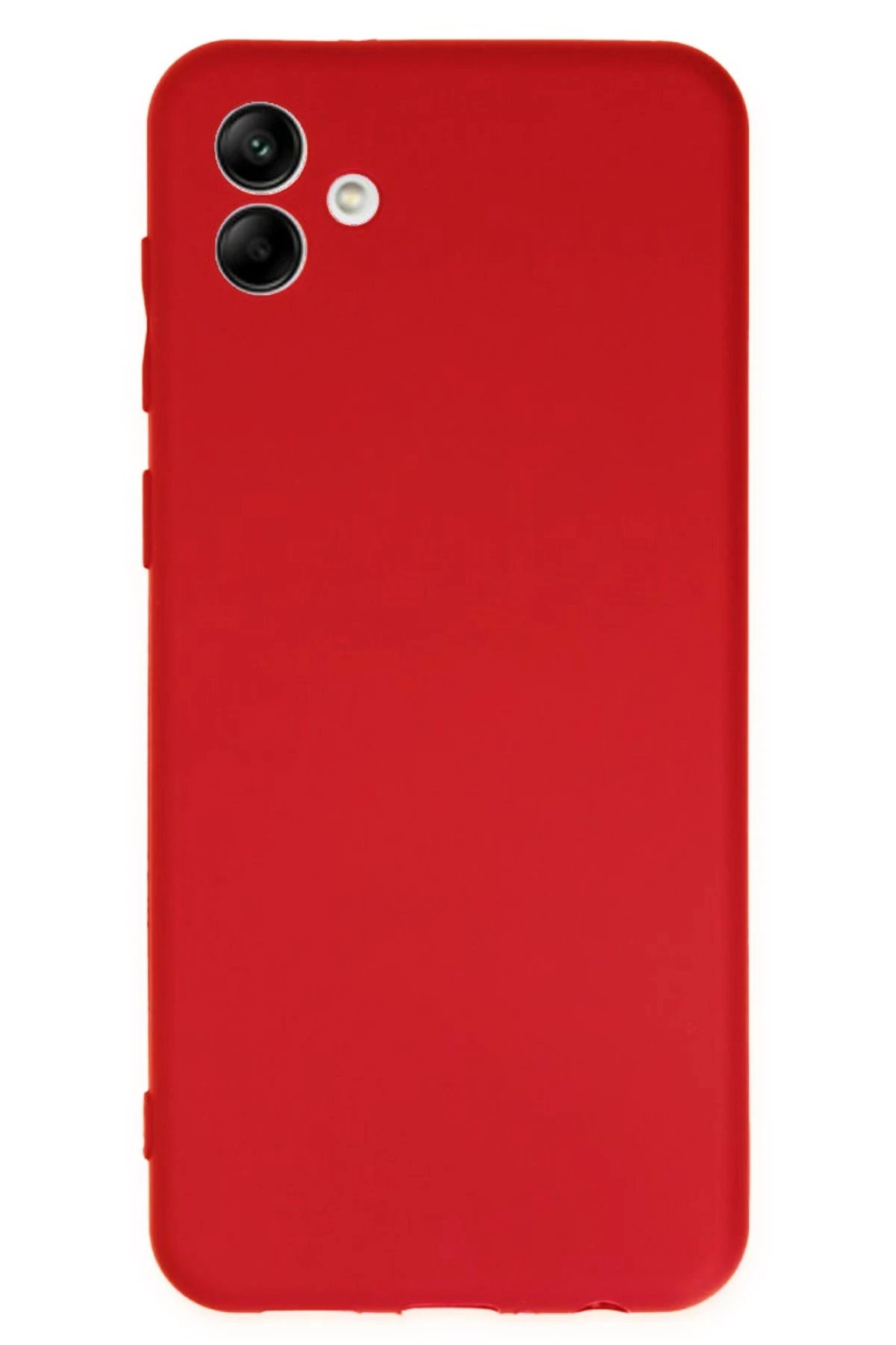 Newface Samsung Galaxy A04 Kılıf First Silikon - Kırmızı