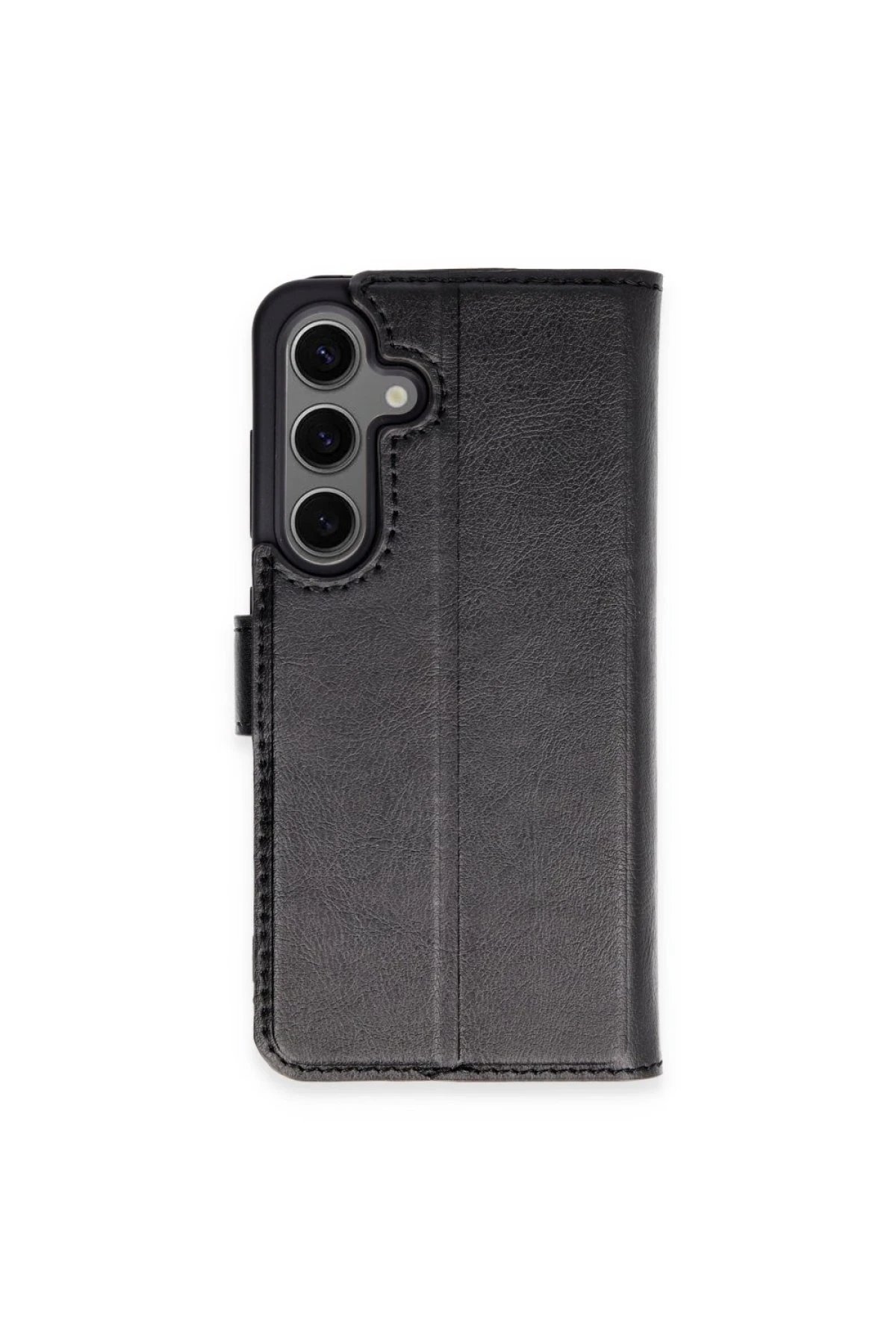 Newface Samsung Galaxy S24 Plus Kılıf Trend S Plus Kapaklı Kılıf - Siyah