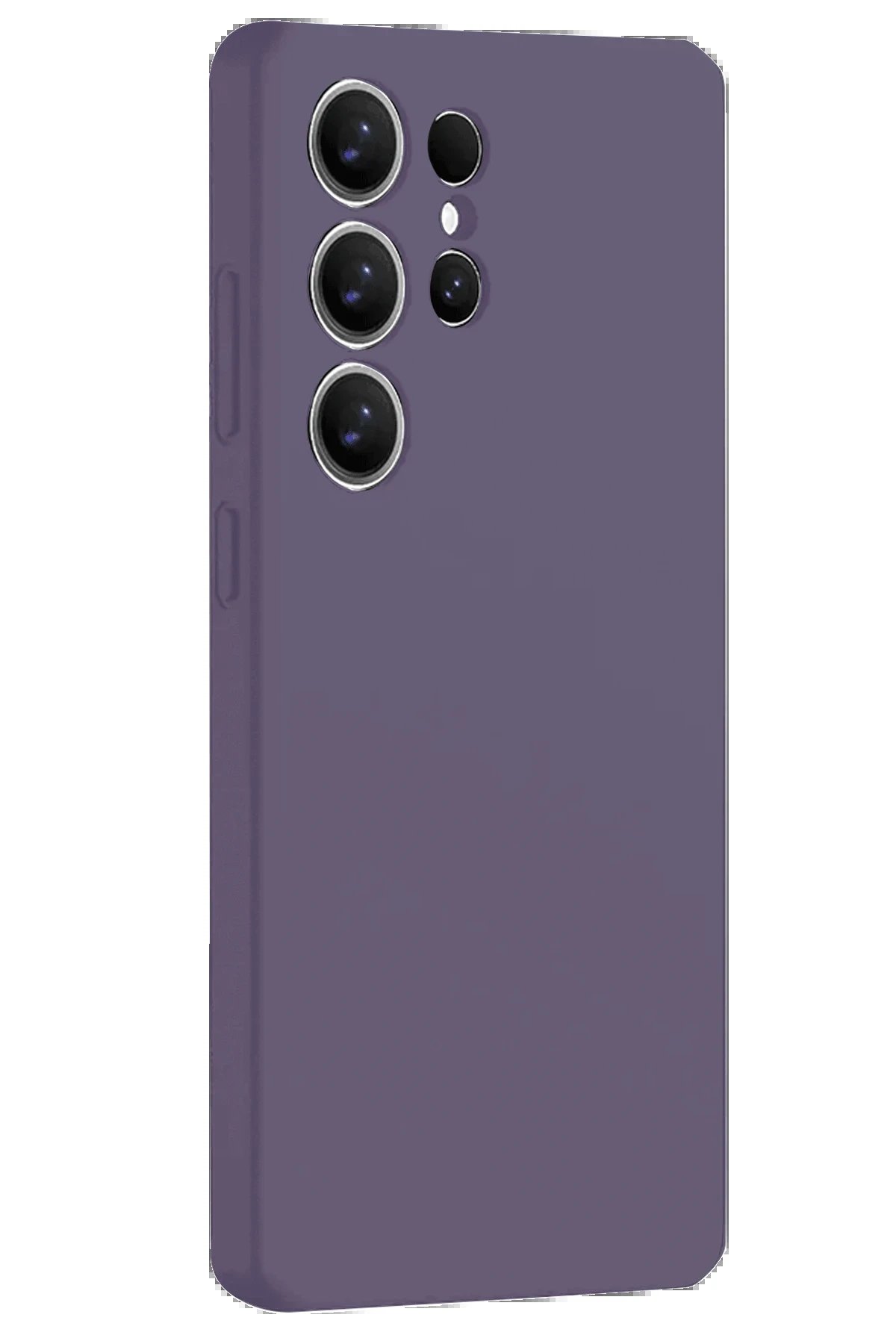 Newface Samsung Galaxy S25 Ultra Kılıf Nano içi Kadife Silikon - Mor