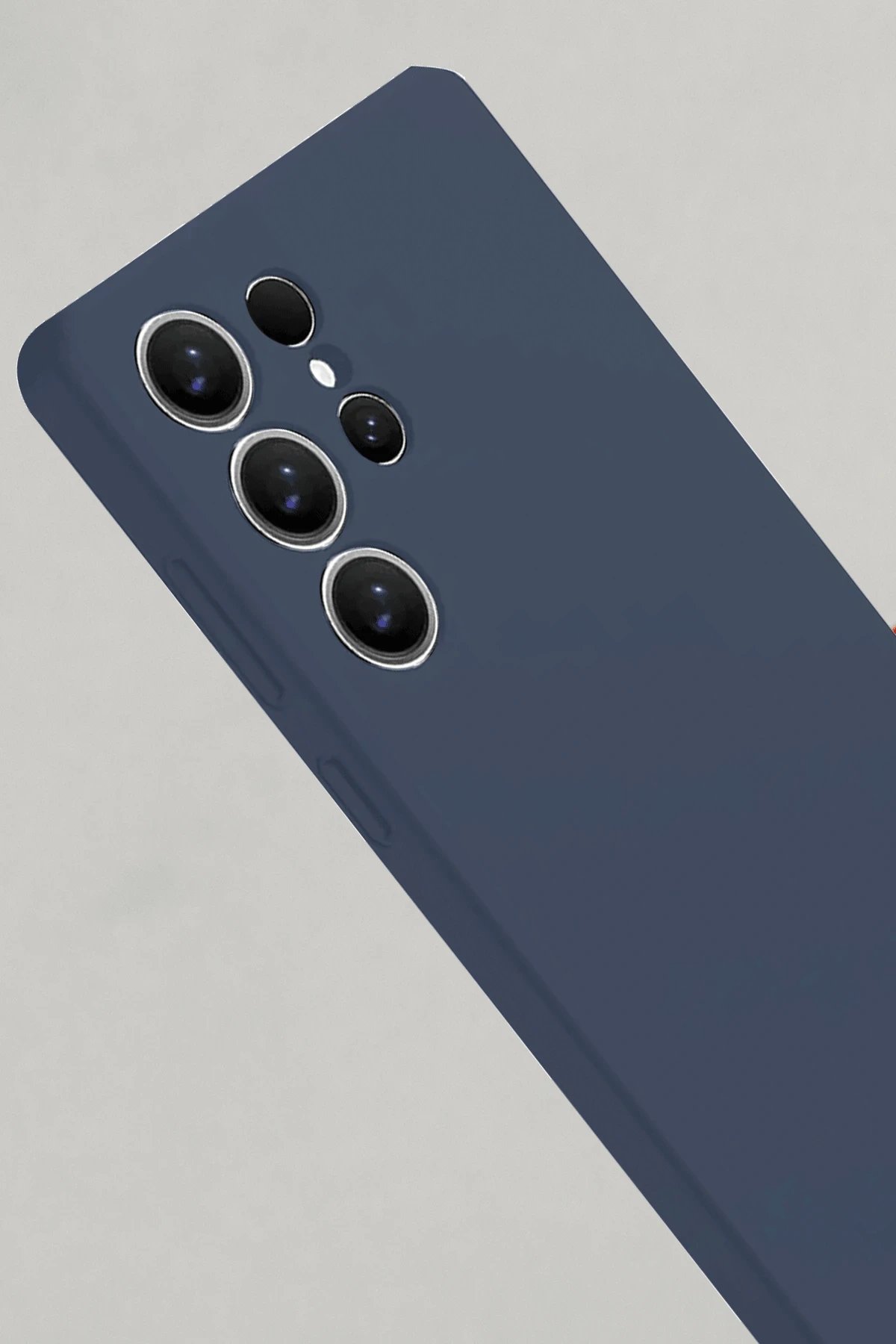 Newface Samsung Galaxy S25 Ultra Kılıf Nano içi Kadife Silikon - Lacivert