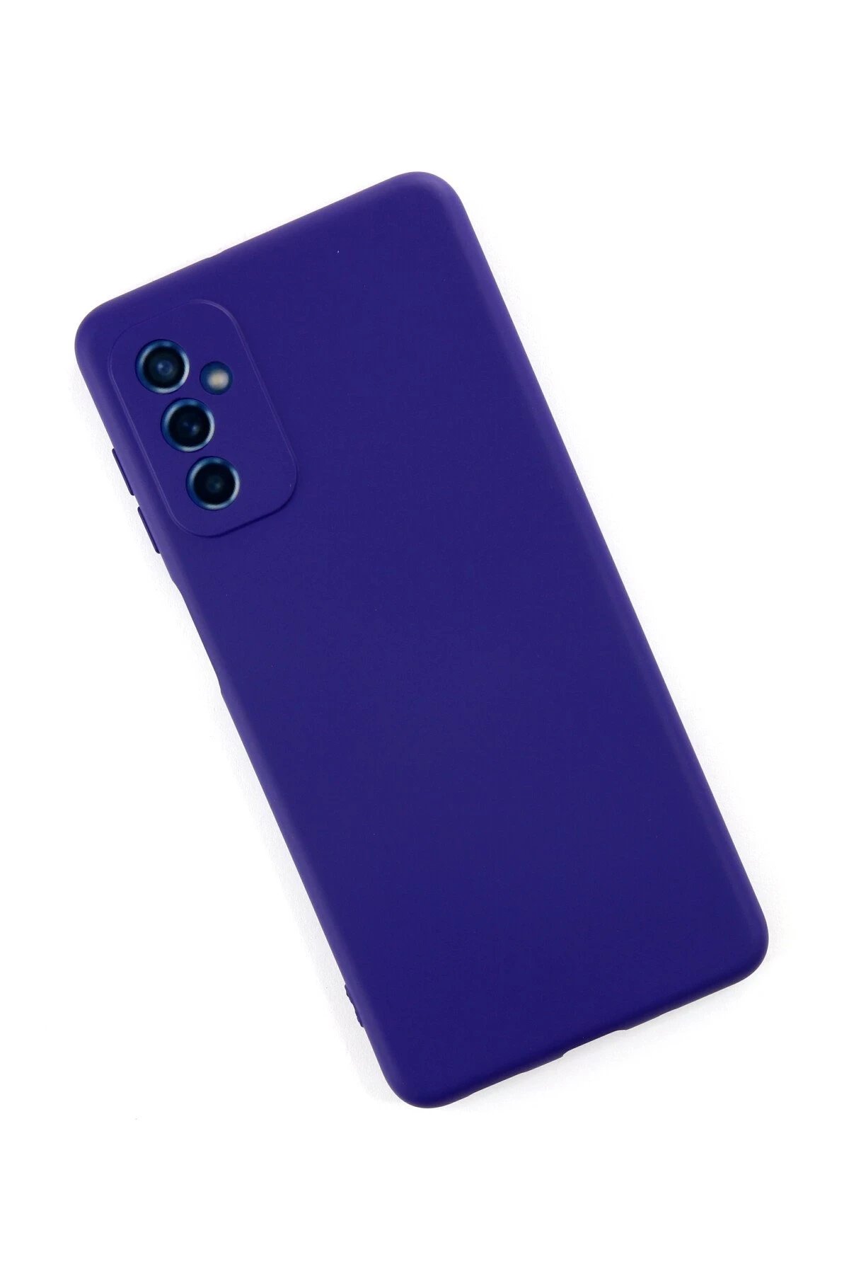 Newface Samsung Galaxy M52 5G Kılıf Nano içi Kadife Silikon - Mor