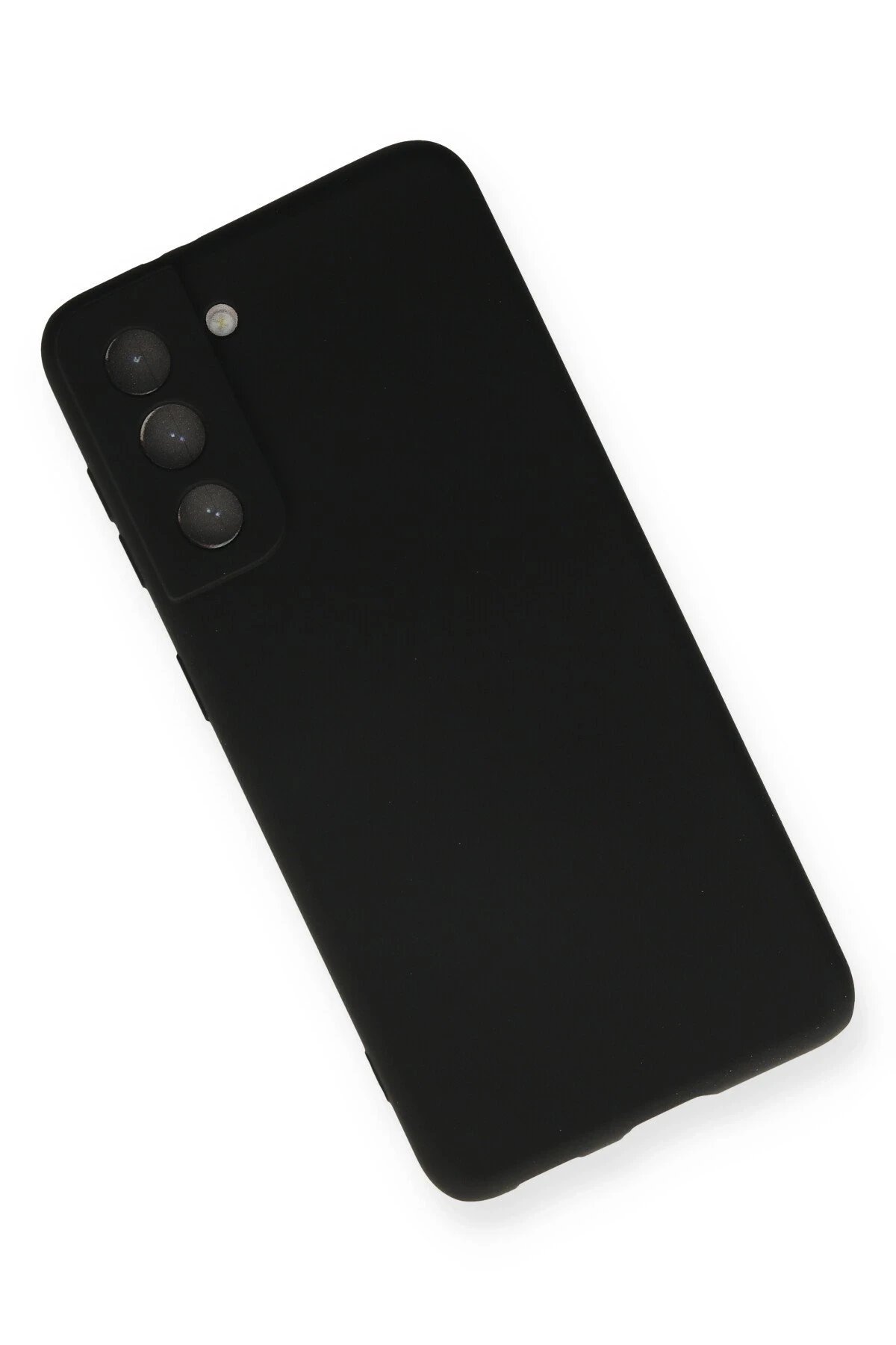 Newface Samsung Galaxy S22 Plus Kılıf First Silikon - Siyah