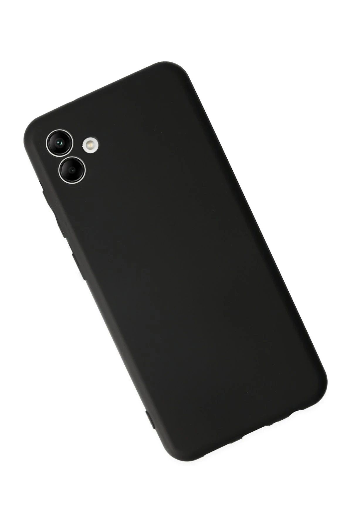 Newface Samsung Galaxy A04E Kılıf First Silikon - Siyah