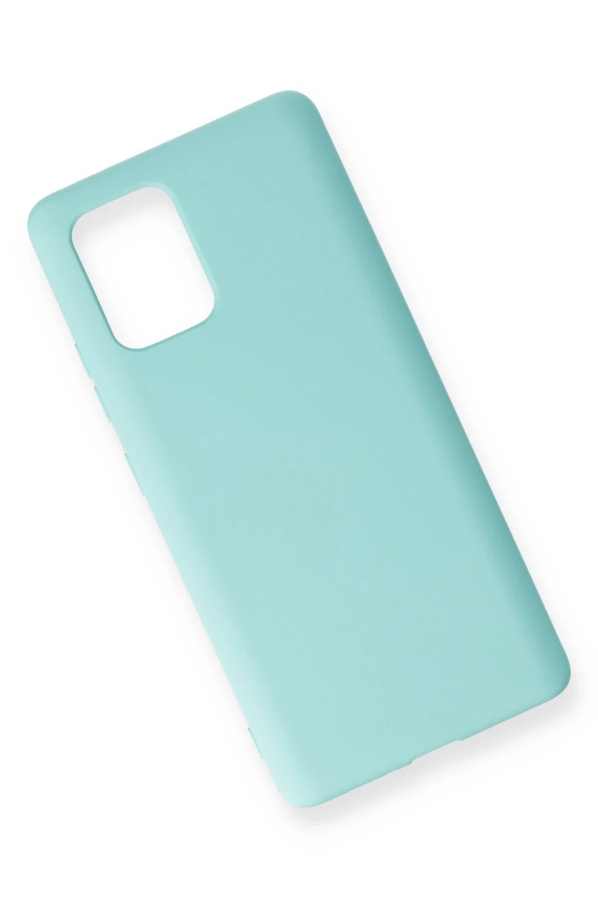 Newface Samsung Galaxy A91 / S10 Lite Kılıf Nano içi Kadife Silikon uaz