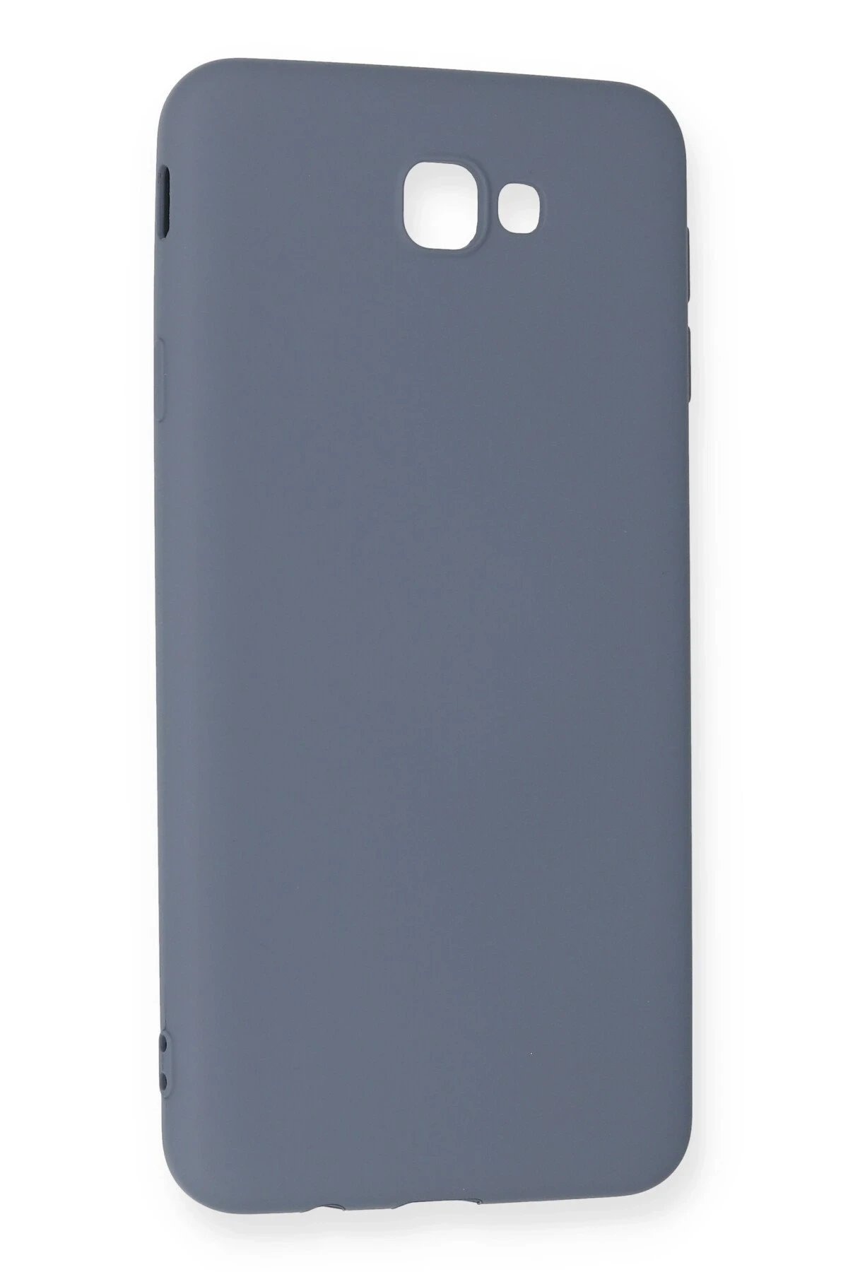 Newface Samsung Galaxy J7 Prime Kılıf Nano içi Kadife Silikon - Gri