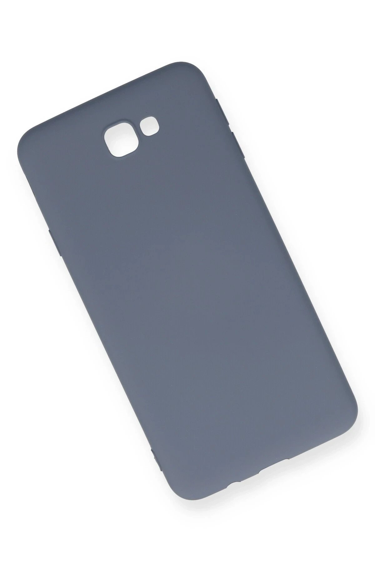 Newface Samsung Galaxy J7 Prime Kılıf Nano içi Kadife Silikon - Gri