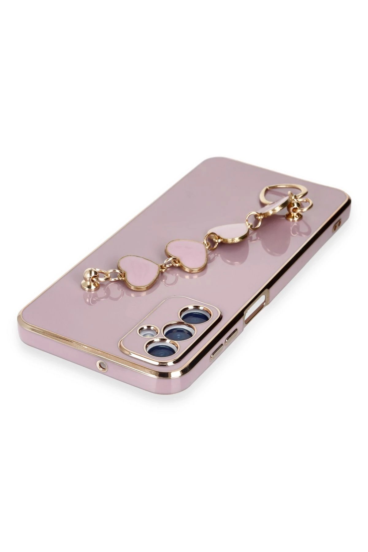 Newface Samsung Galaxy A14 4G Kılıf Esila Silikon - Mor