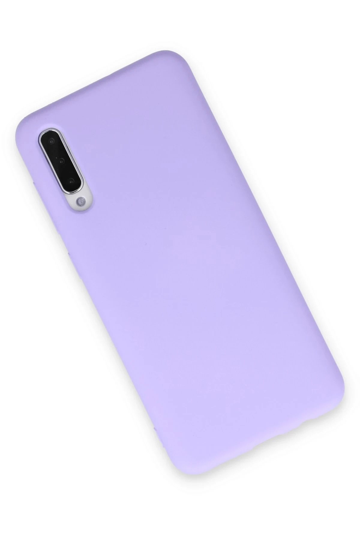 Newface Samsung Galaxy A30S Kılıf Nano içi Kadife Silikon - Lila