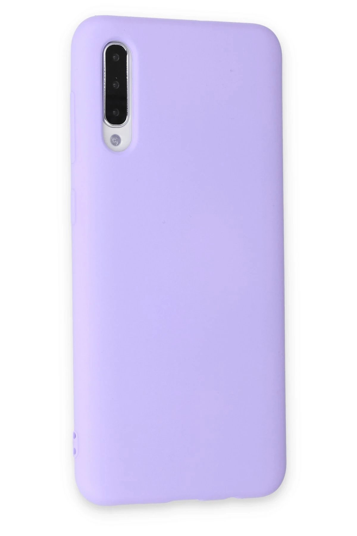 Newface Samsung Galaxy A30S Kılıf Nano içi Kadife Silikon - Lila