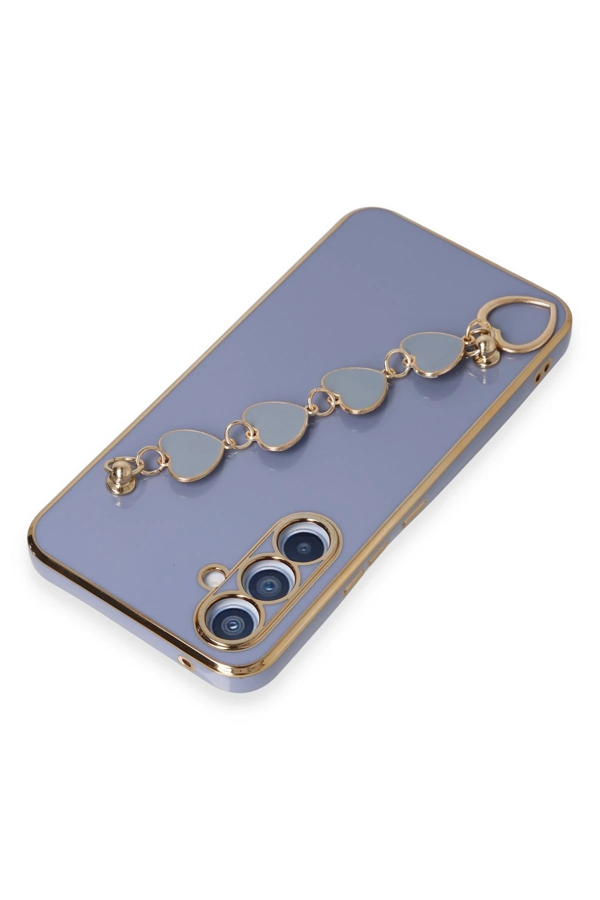 Newface Samsung Galaxy A54 5G Kılıf Esila Silikon - Gri