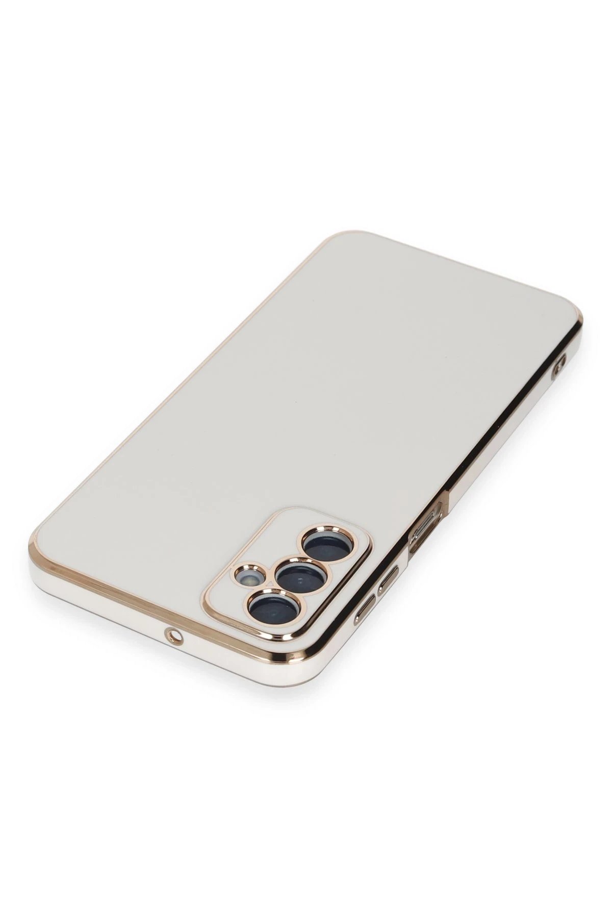 Newface Samsung Galaxy A14 4G Kılıf Volet Silikon - Beyaz