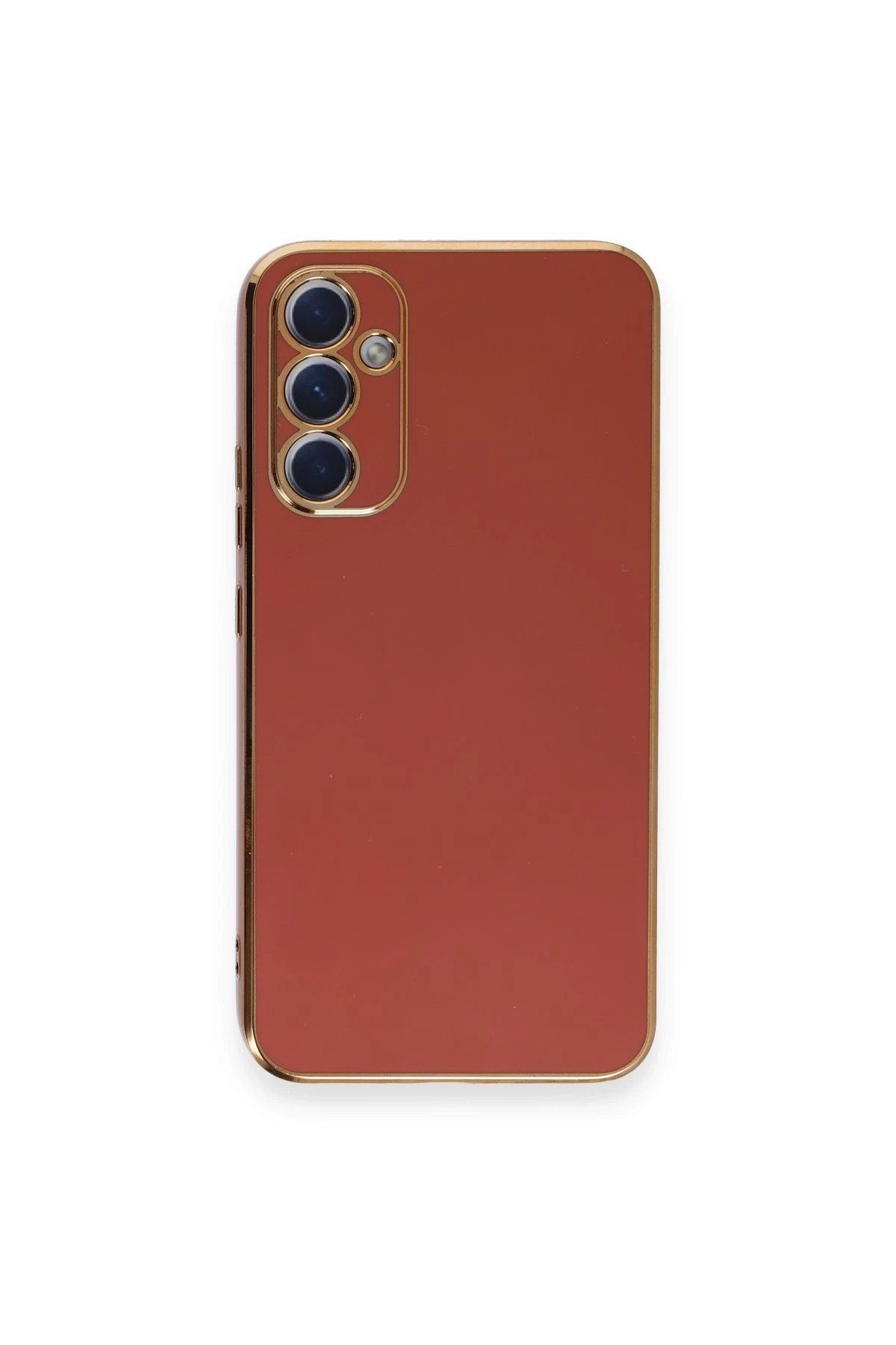 Newface Samsung Galaxy A34 5G Kılıf Volet Silikon - Kırmızı