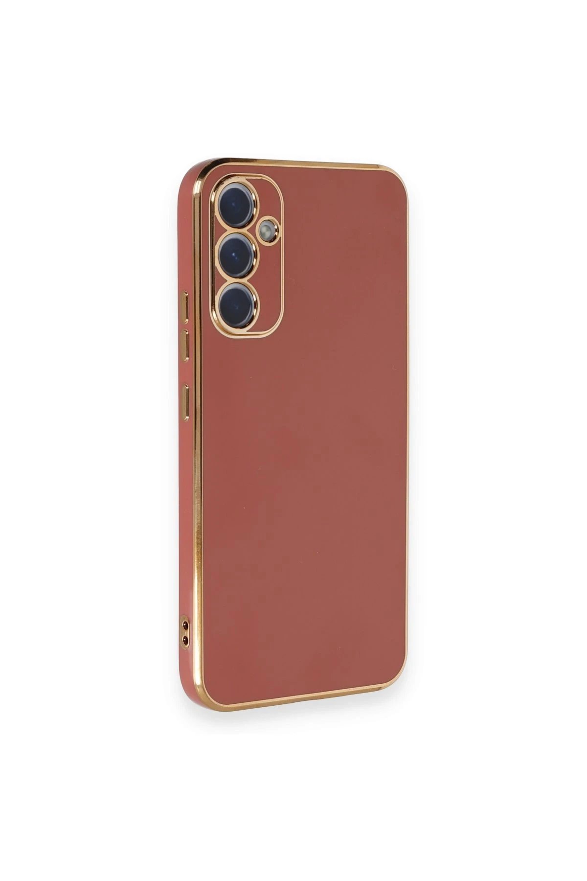 Newface Samsung Galaxy A34 5G Kılıf Volet Silikon - Kırmızı