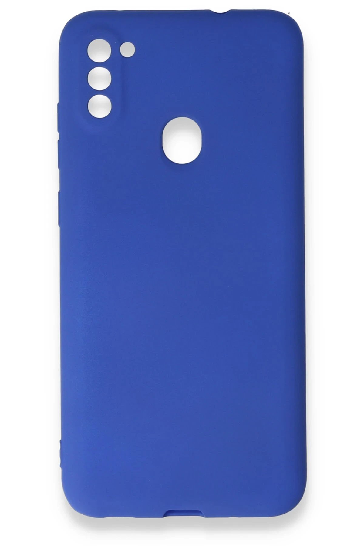 Newface Samsung Galaxy A11 Kılıf First Silikon - Lacivert