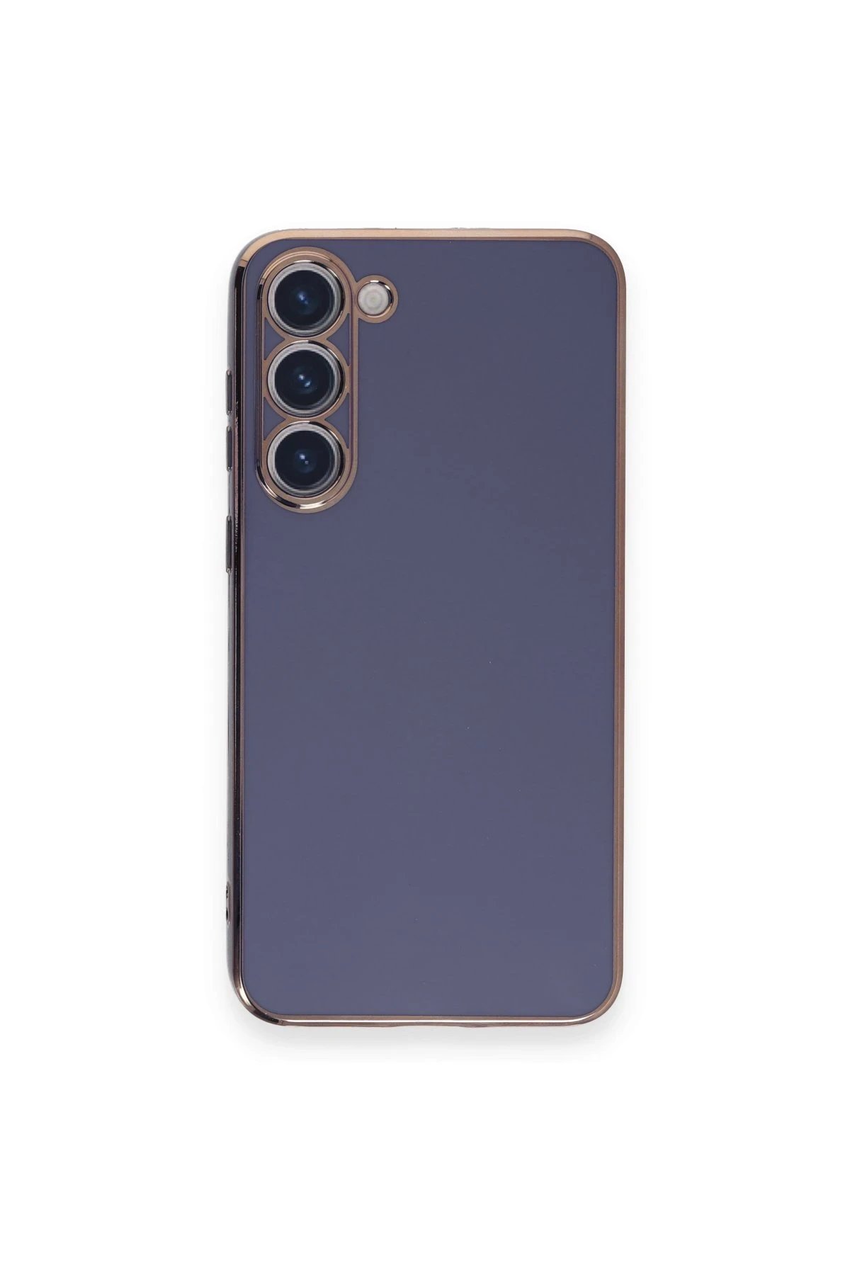 Newface Samsung Galaxy S23 Plus Kılıf Volet Silikon - Mavi