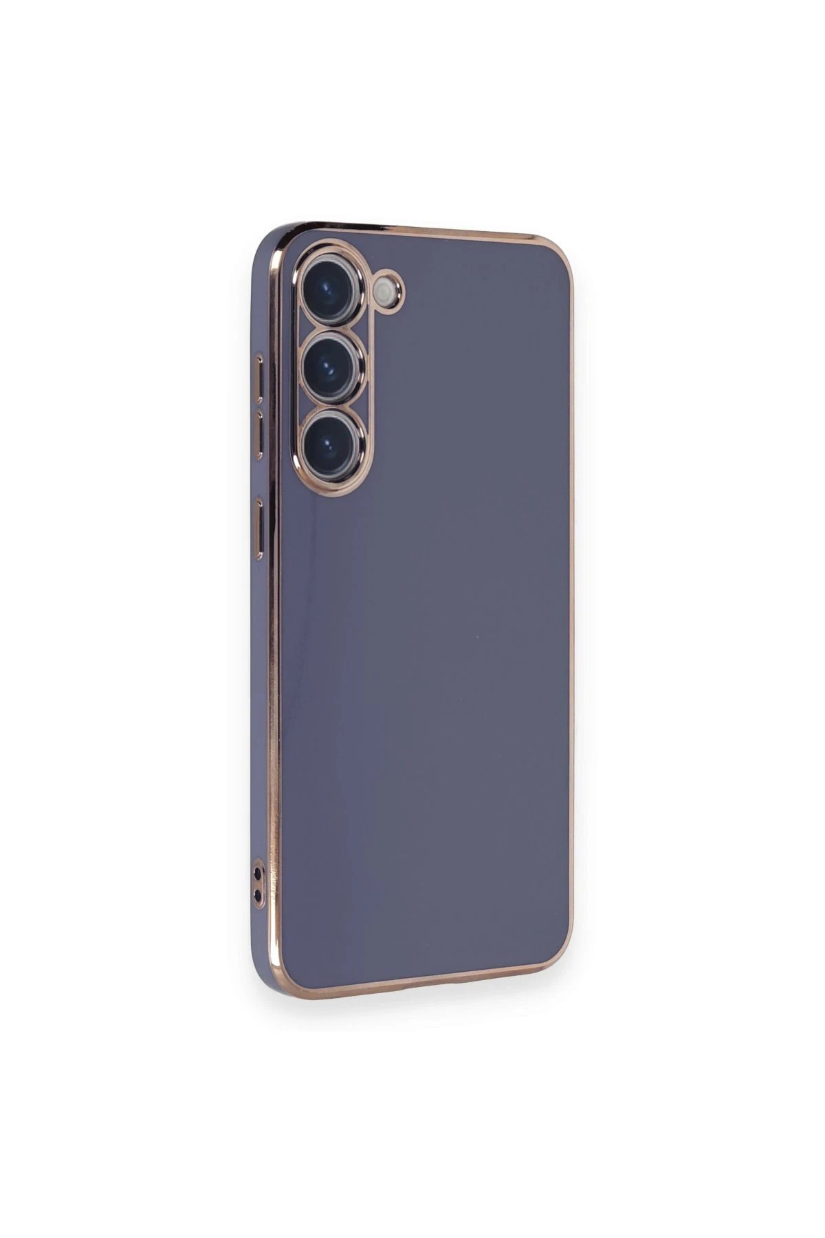 Newface Samsung Galaxy S23 Plus Kılıf Volet Silikon - Mavi