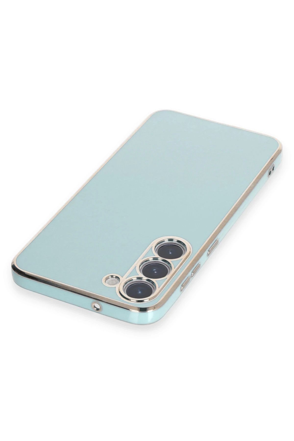 Newface Samsung Galaxy S23 Plus Kılıf Volet Silikon - Açık Yeşil