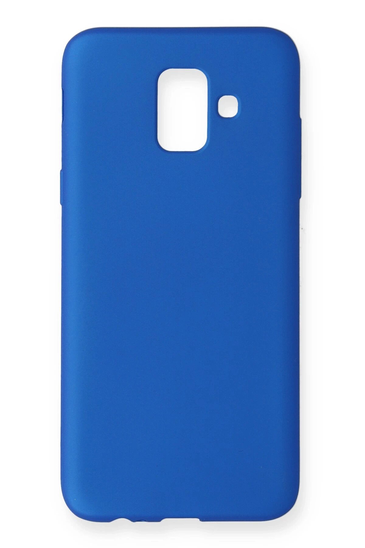 Newface Samsung Galaxy A6 2018 Kılıf First Silikon - Mavi