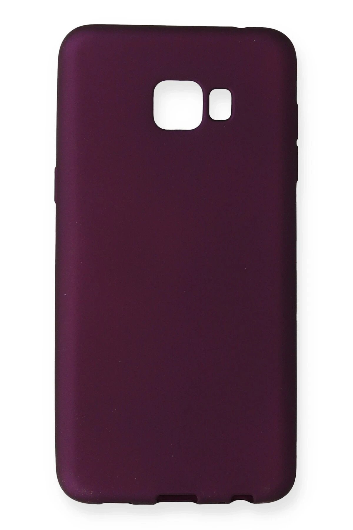 Newface Samsung Galaxy C5 Pro Kılıf First Silikon - Mürdüm