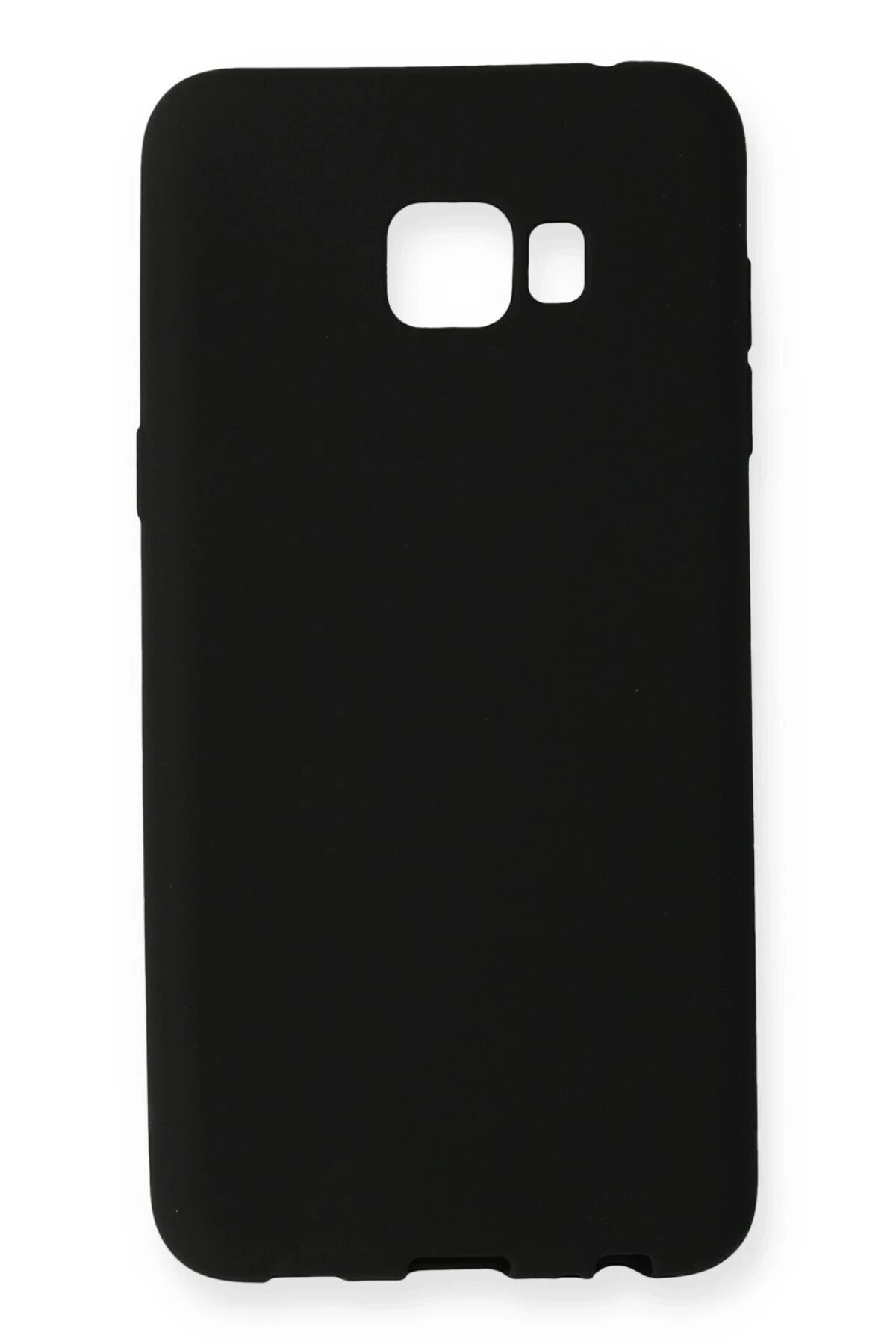 Newface Samsung Galaxy C7 Pro Kılıf First Silikon - Siyah