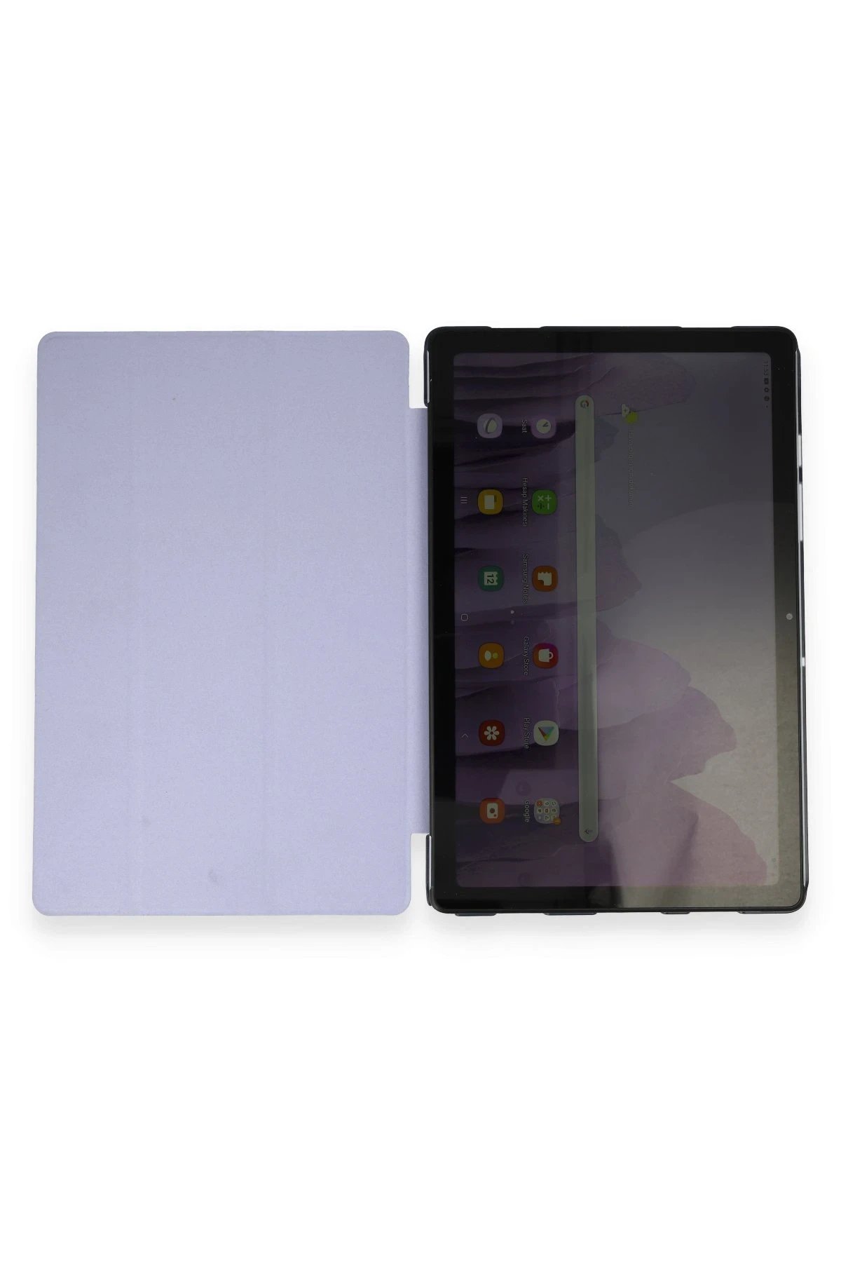 Newface Samsung Galaxy X200 Tab A8 10.5 Kılıf Tablet Smart Kılıf - Lila