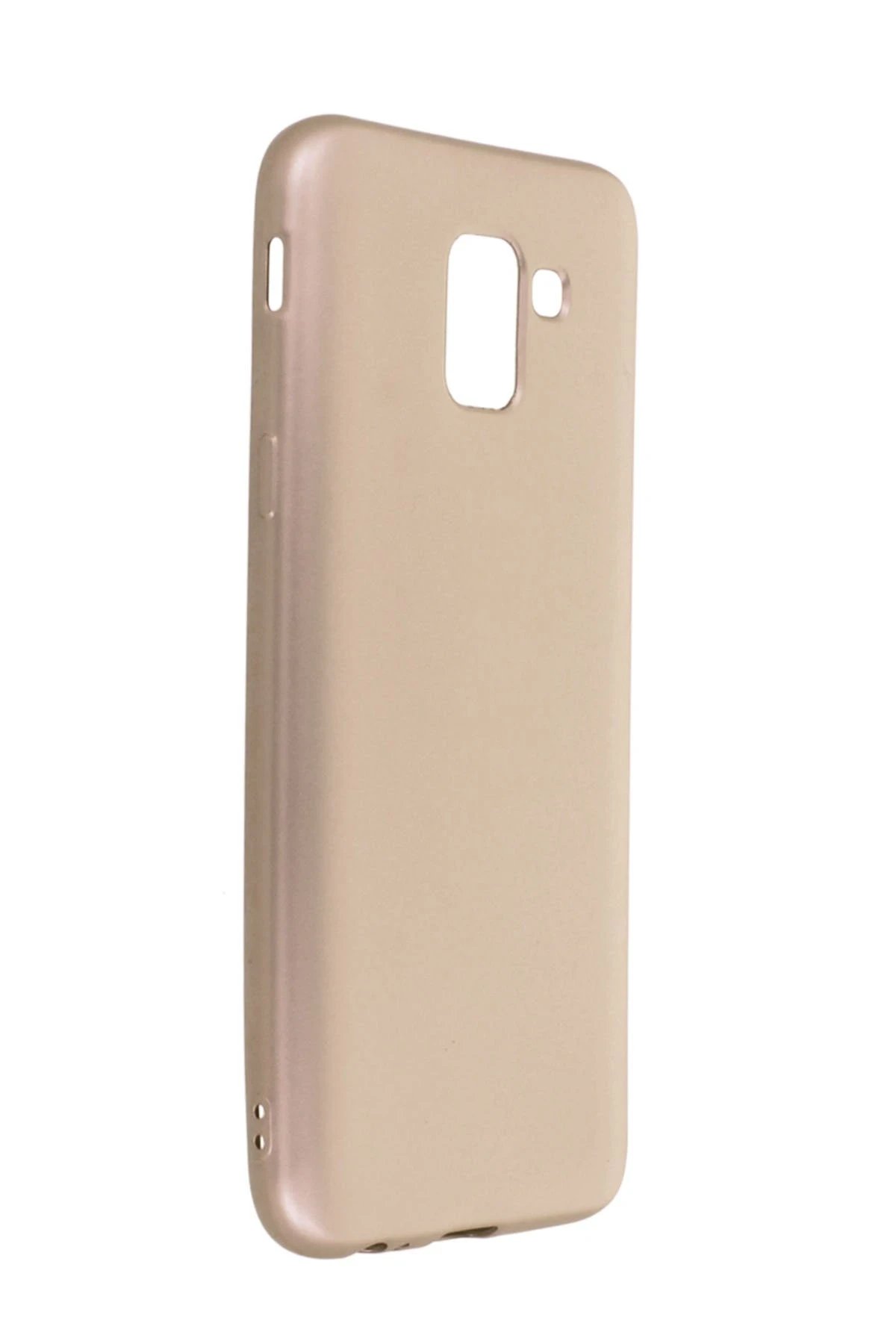 Newface Samsung Galaxy J6 Kılıf First Silikon - Gold