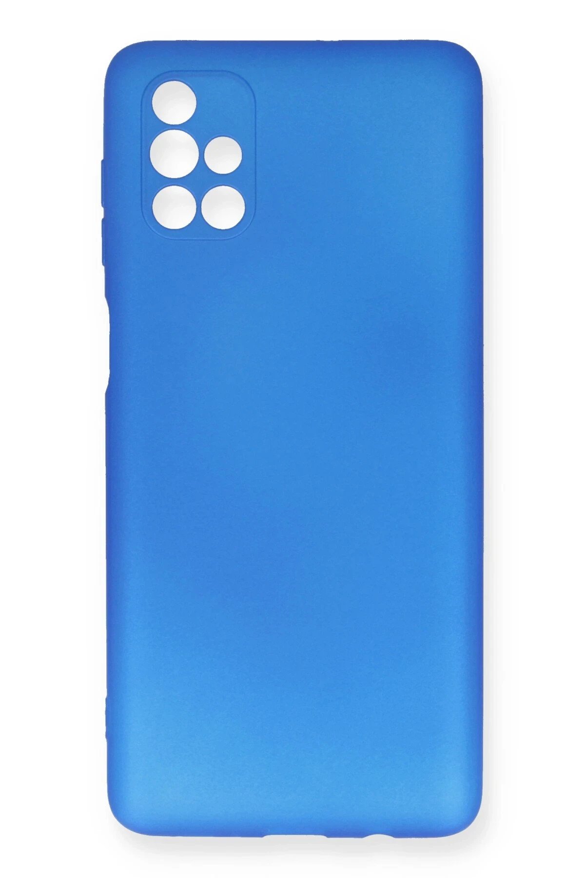 Newface Samsung Galaxy M51 Kılıf First Silikon - Mavi