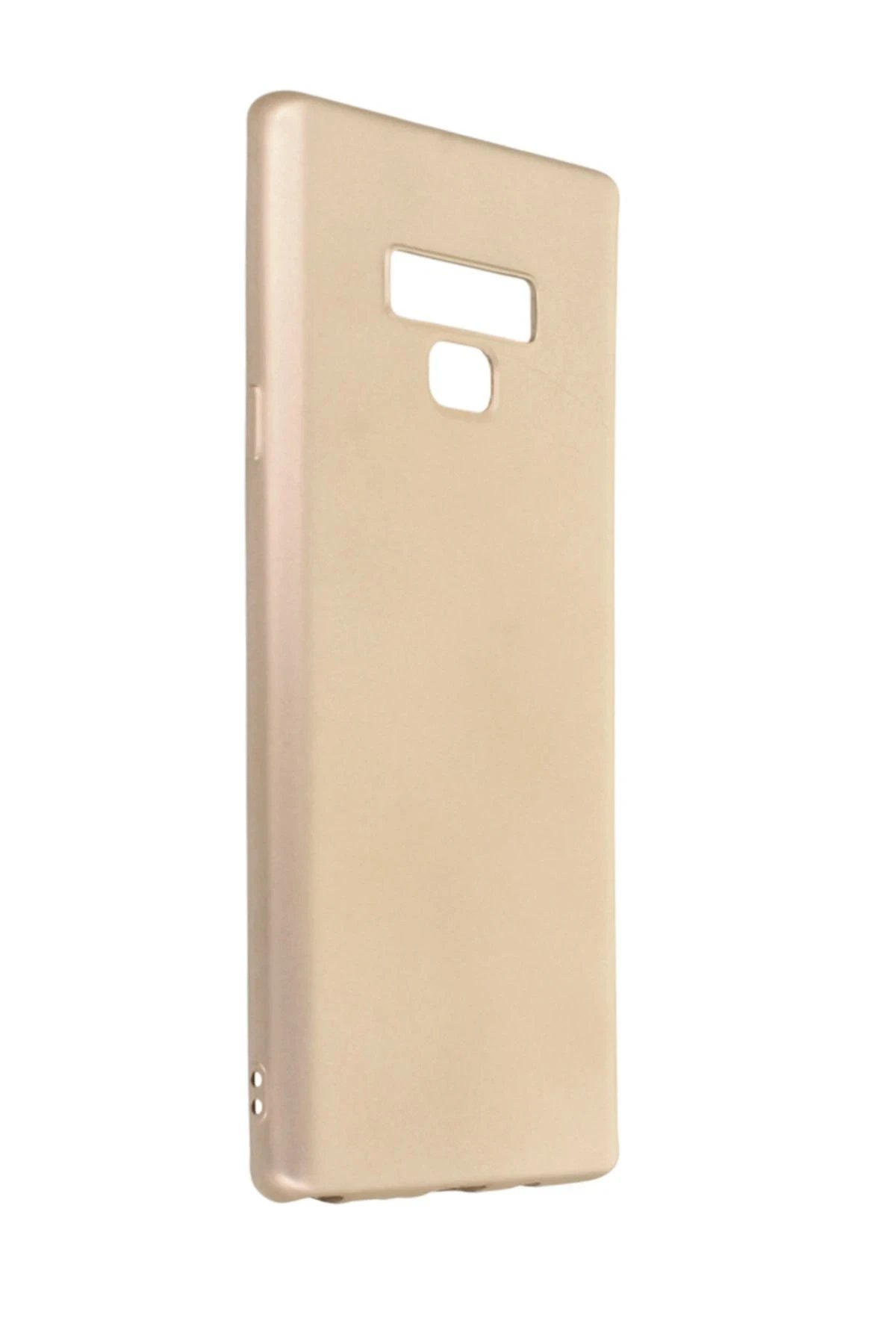 Newface Samsung Galaxy Note 9 Kılıf First Silikon - Gold