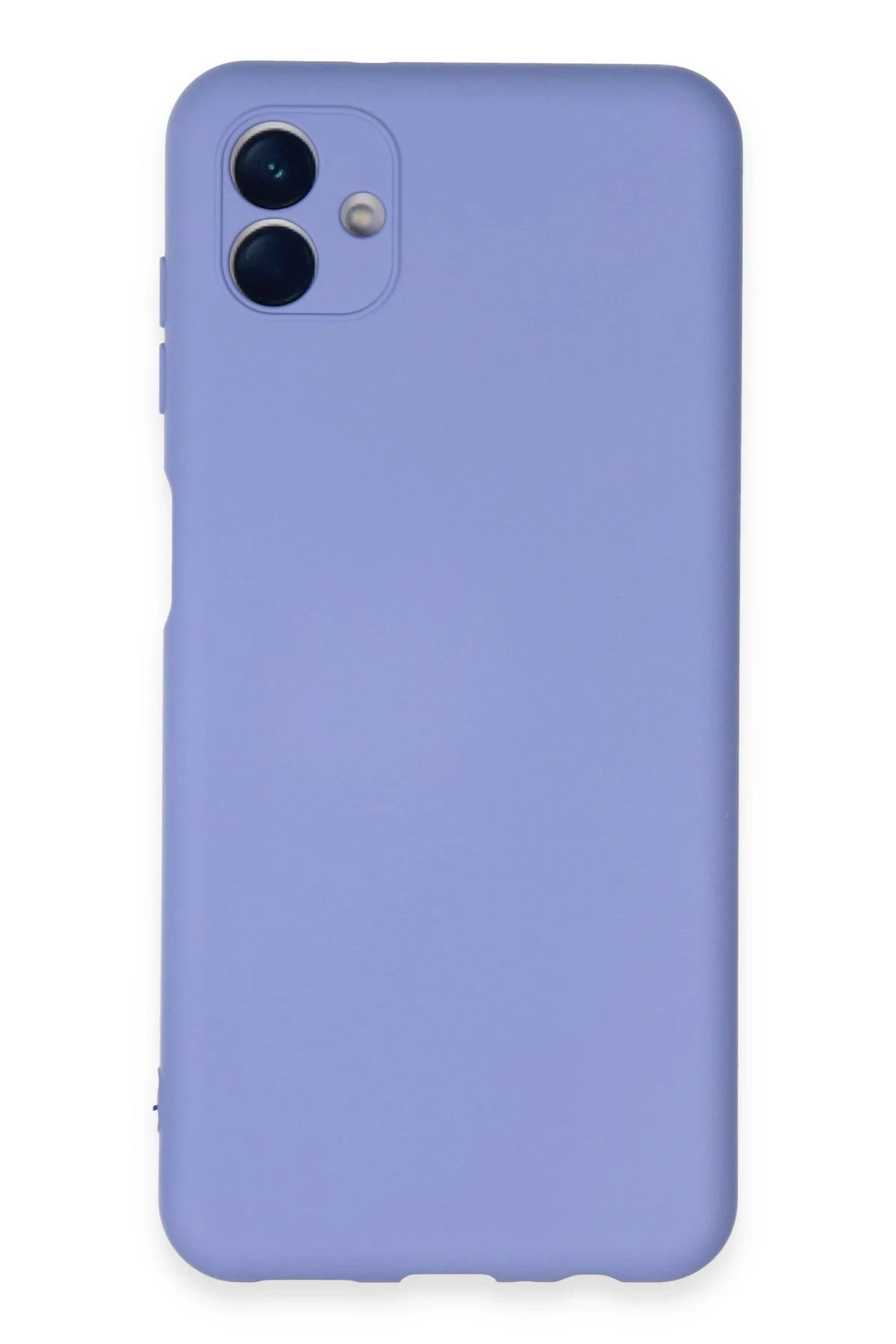 Newface Samsung Galaxy A04E Kılıf Nano içi Kadife Silikon - Lila