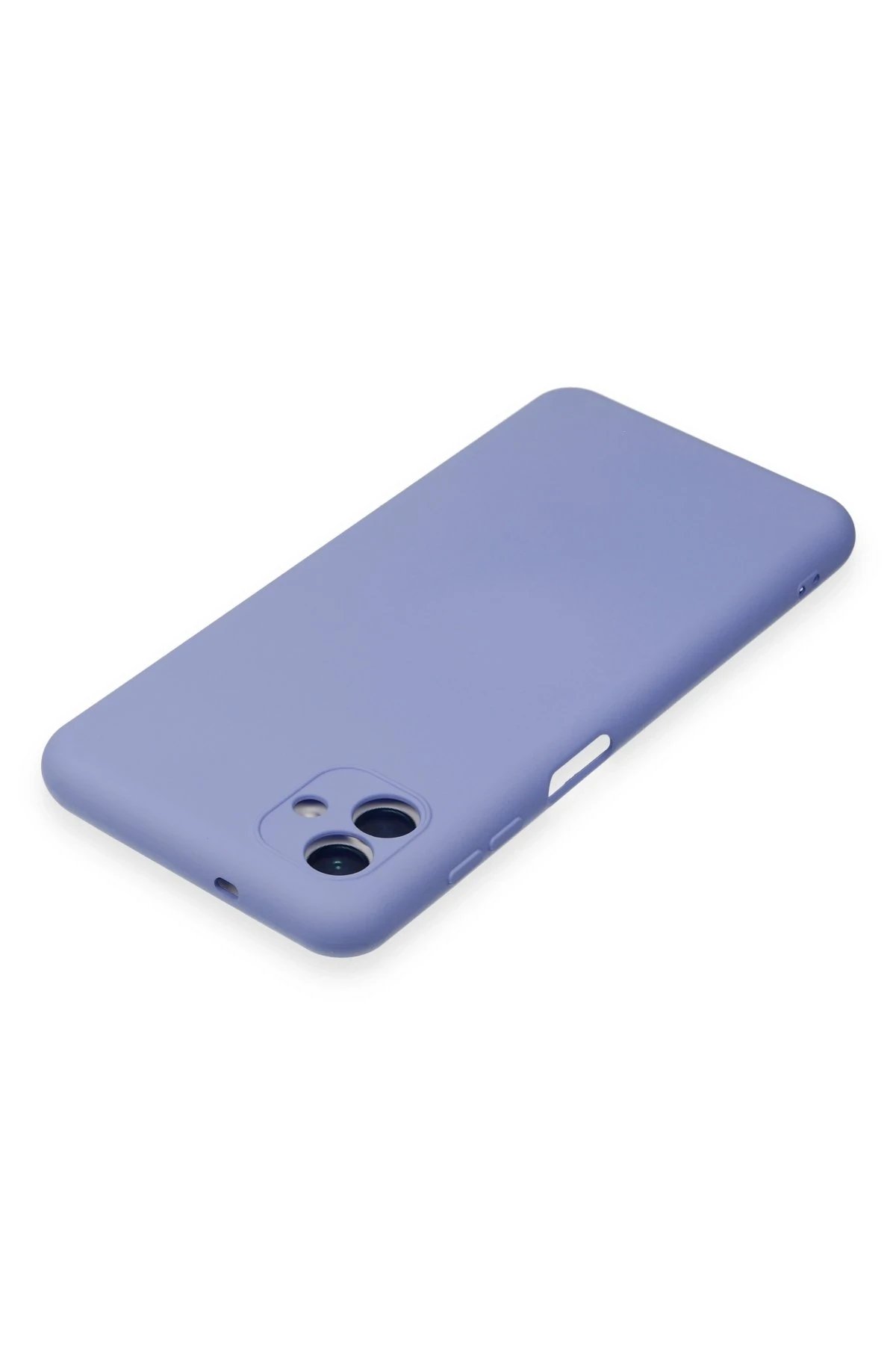 Newface Samsung Galaxy A04E Kılıf Nano içi Kadife Silikon - Lila