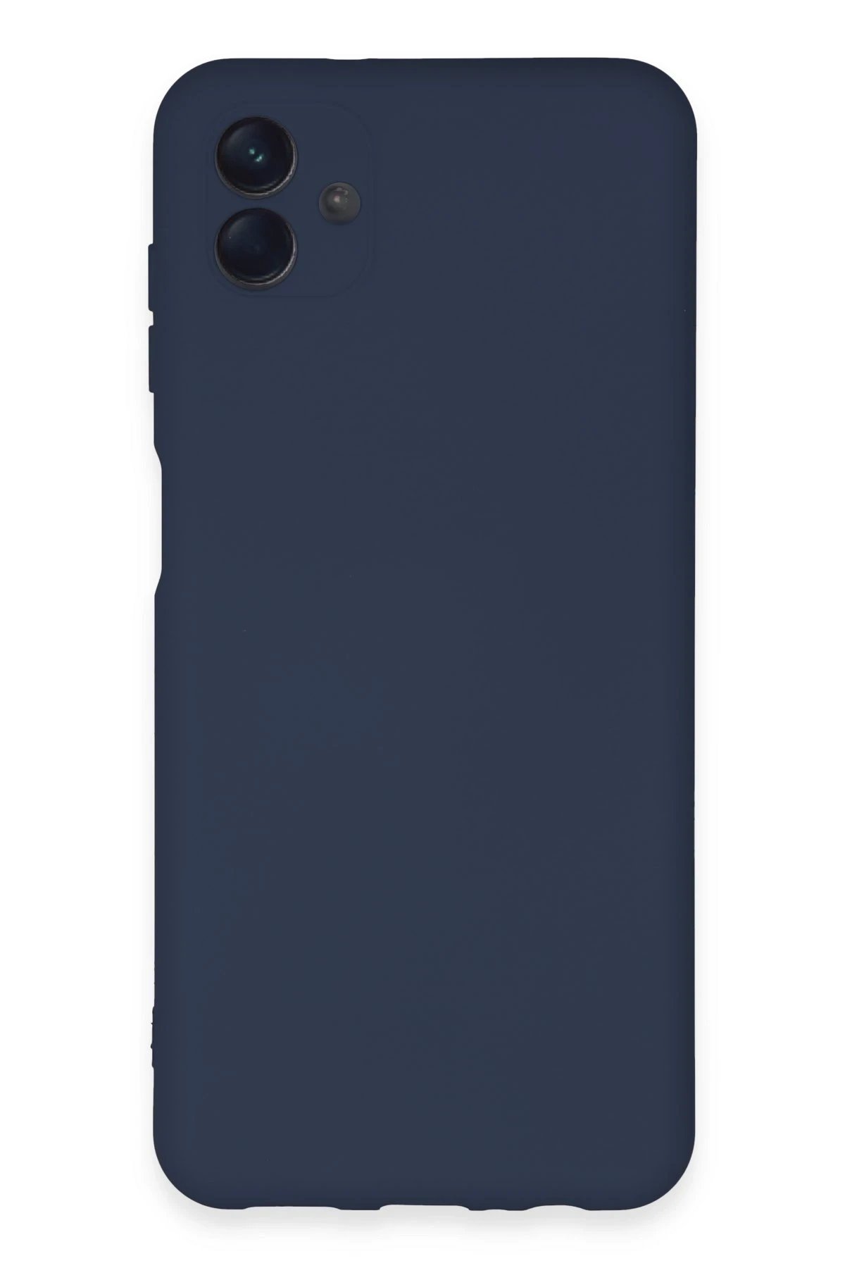 Newface Samsung Galaxy A04E Kılıf Nano içi Kadife Silikon - Lacivert