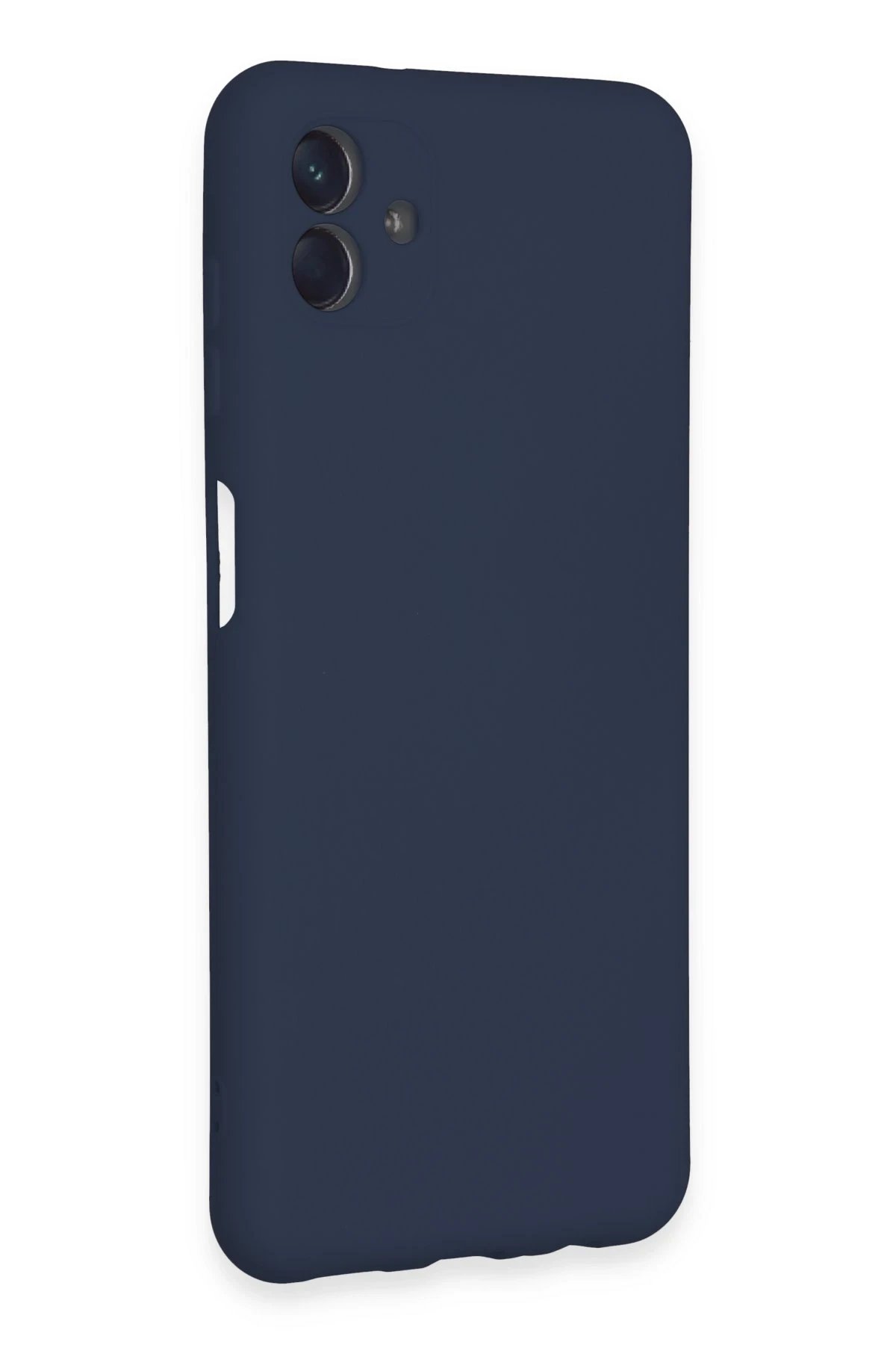 Newface Samsung Galaxy A04E Kılıf Nano içi Kadife Silikon - Lacivert