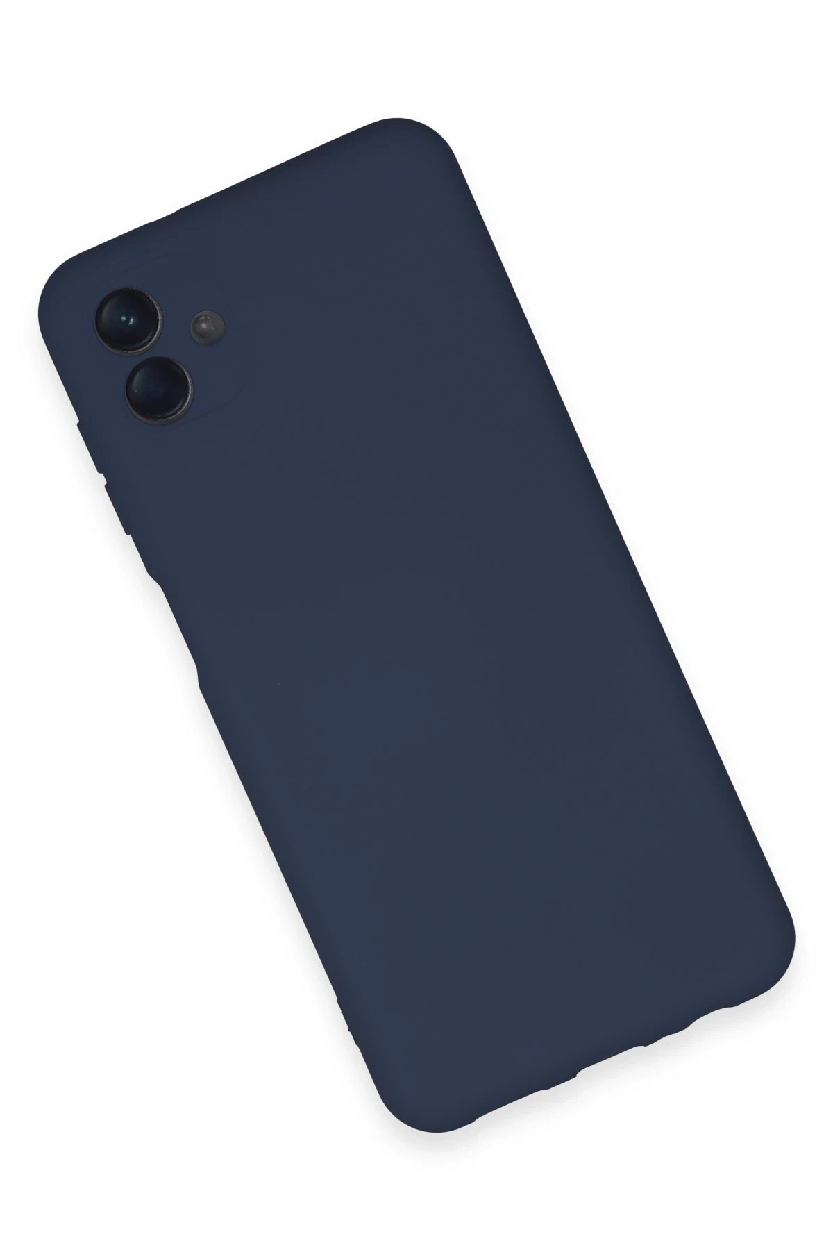 Newface Samsung Galaxy A04E Kılıf Nano içi Kadife Silikon - Lacivert