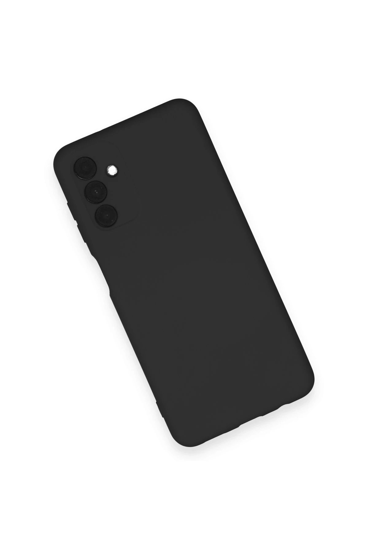 Newface Samsung Galaxy A14 4G Kılıf Nano içi Kadife Silikon - Siyah