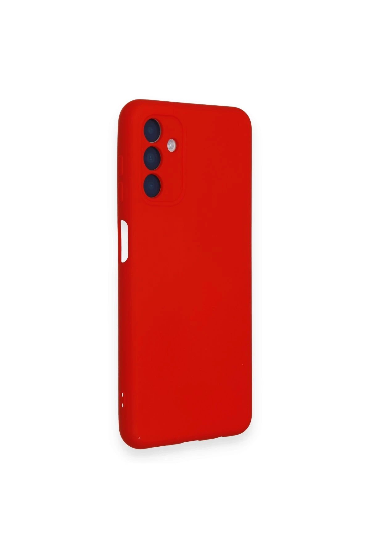 Newface Samsung Galaxy A14 4G Kılıf Nano içi Kadife Silikon - Kırmızı