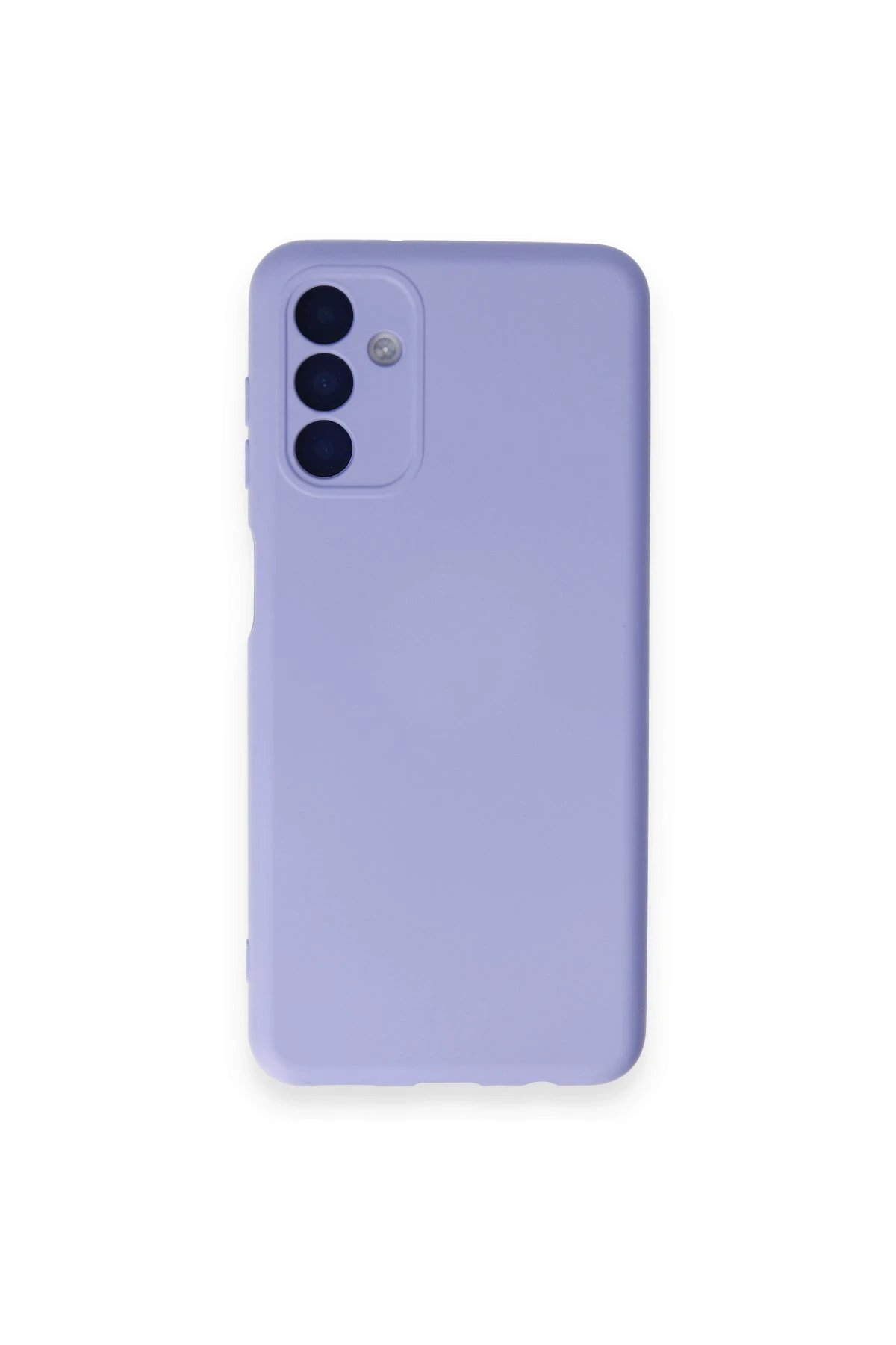 Newface Samsung Galaxy A14 4G Kılıf Nano içi Kadife Silikon - Lila