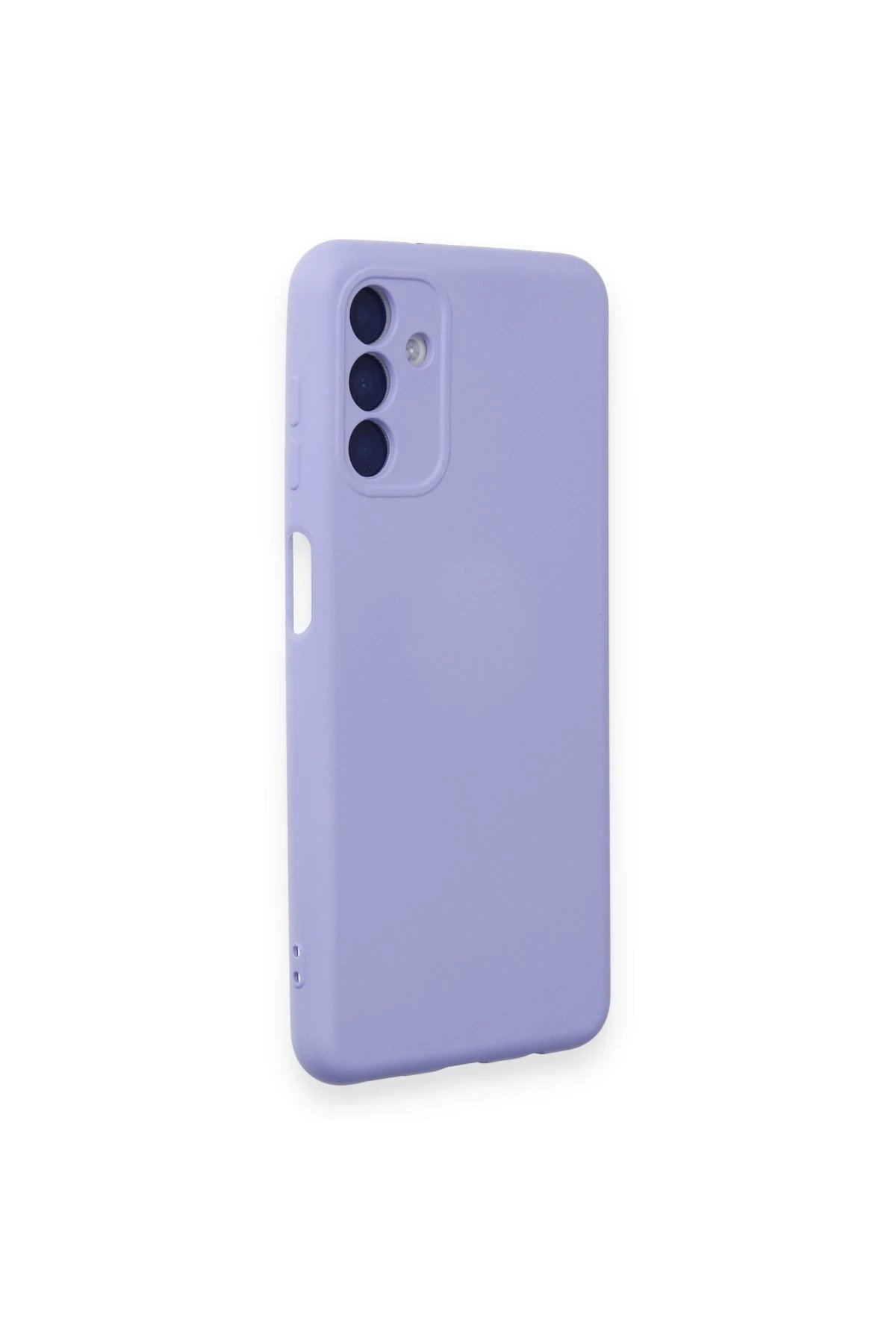 Newface Samsung Galaxy A14 4G Kılıf Nano içi Kadife Silikon - Lila