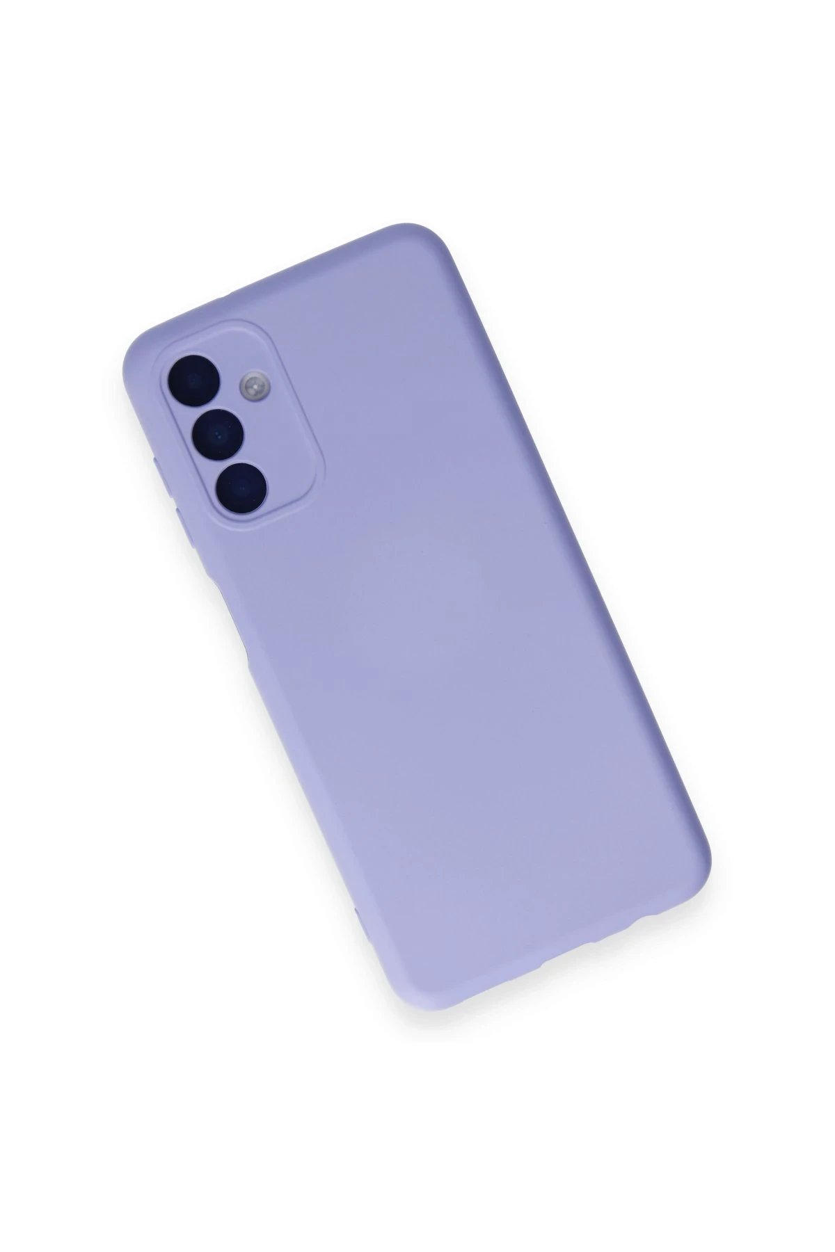 Newface Samsung Galaxy A14 4G Kılıf Nano içi Kadife Silikon - Lila