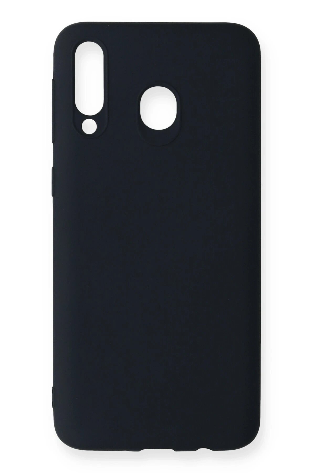 Newface Samsung Galaxy M30 Kılıf First Silikon - Mürdüm