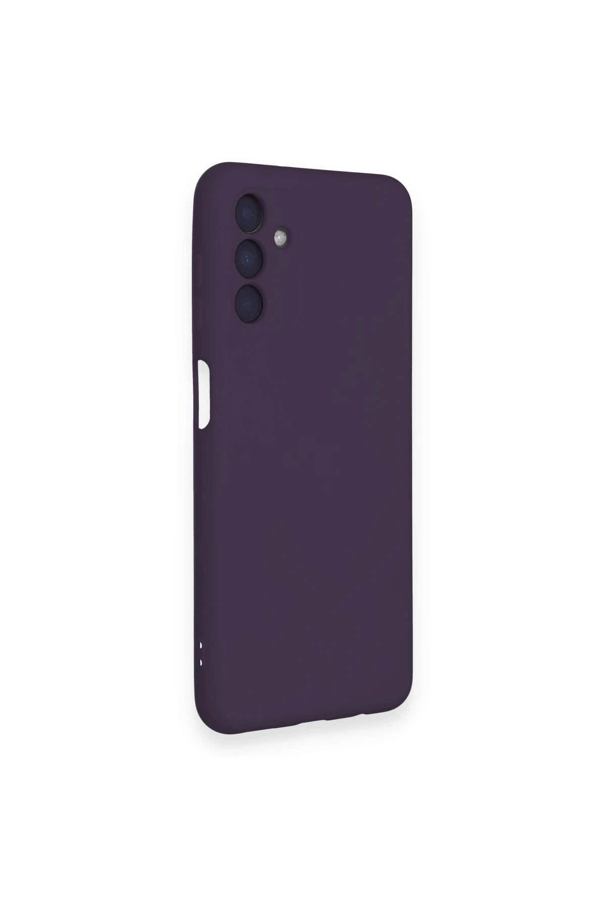 Newface Samsung Galaxy A14 4G Kılıf Nano içi Kadife Silikon - Mor