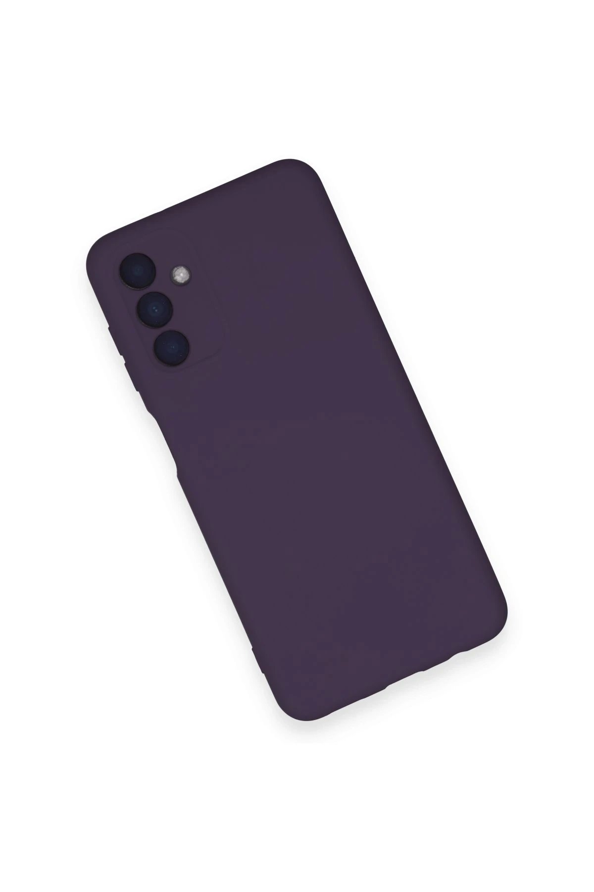 Newface Samsung Galaxy A14 4G Kılıf Nano içi Kadife Silikon - Mor