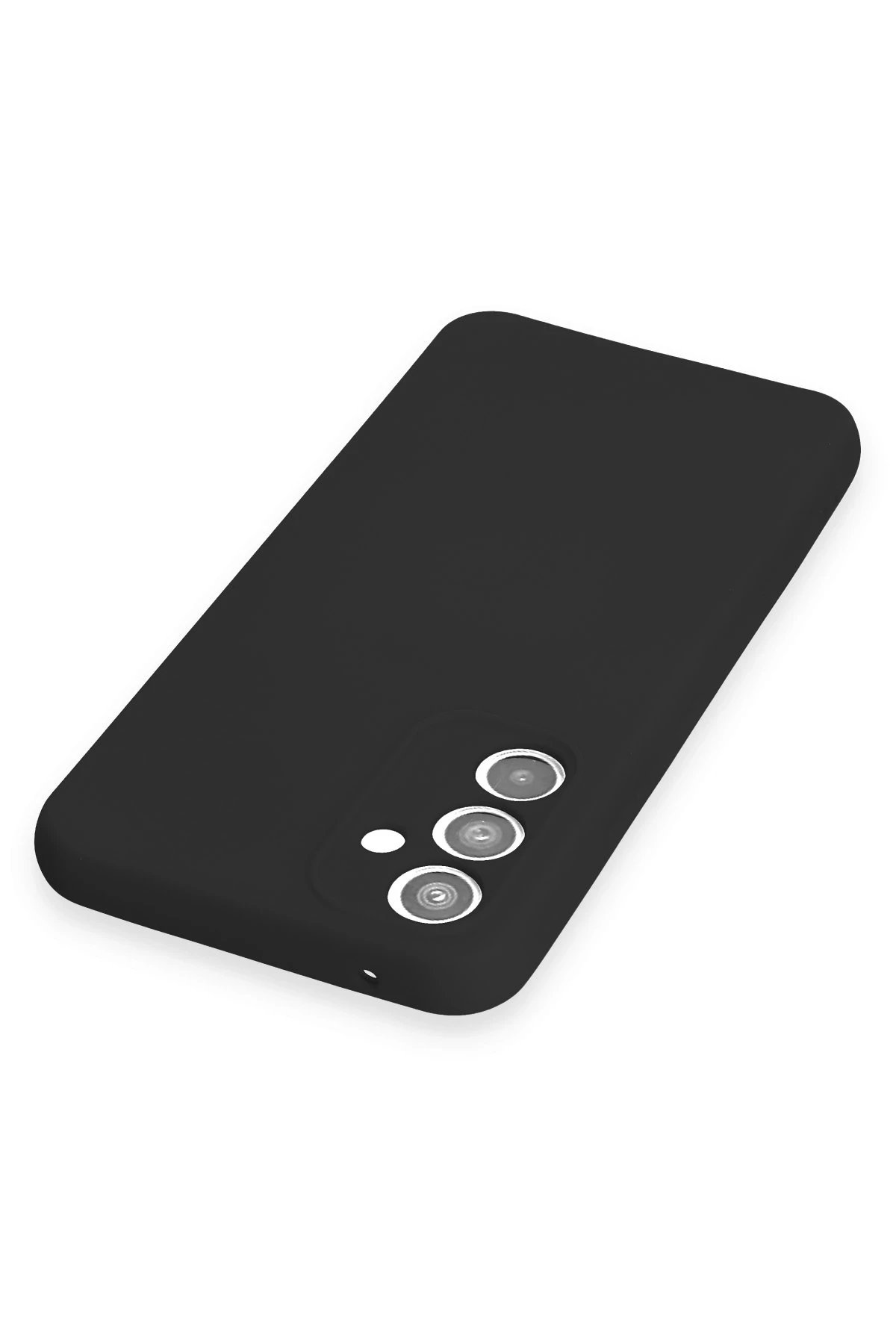 Newface Samsung Galaxy A34 5G Kılıf Nano içi Kadife Silikon - Siyah