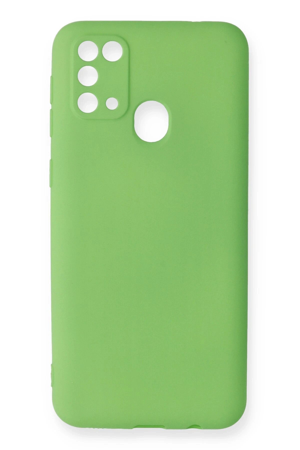 Newface Samsung Galaxy M31 Kılıf First Silikon - Yeşil