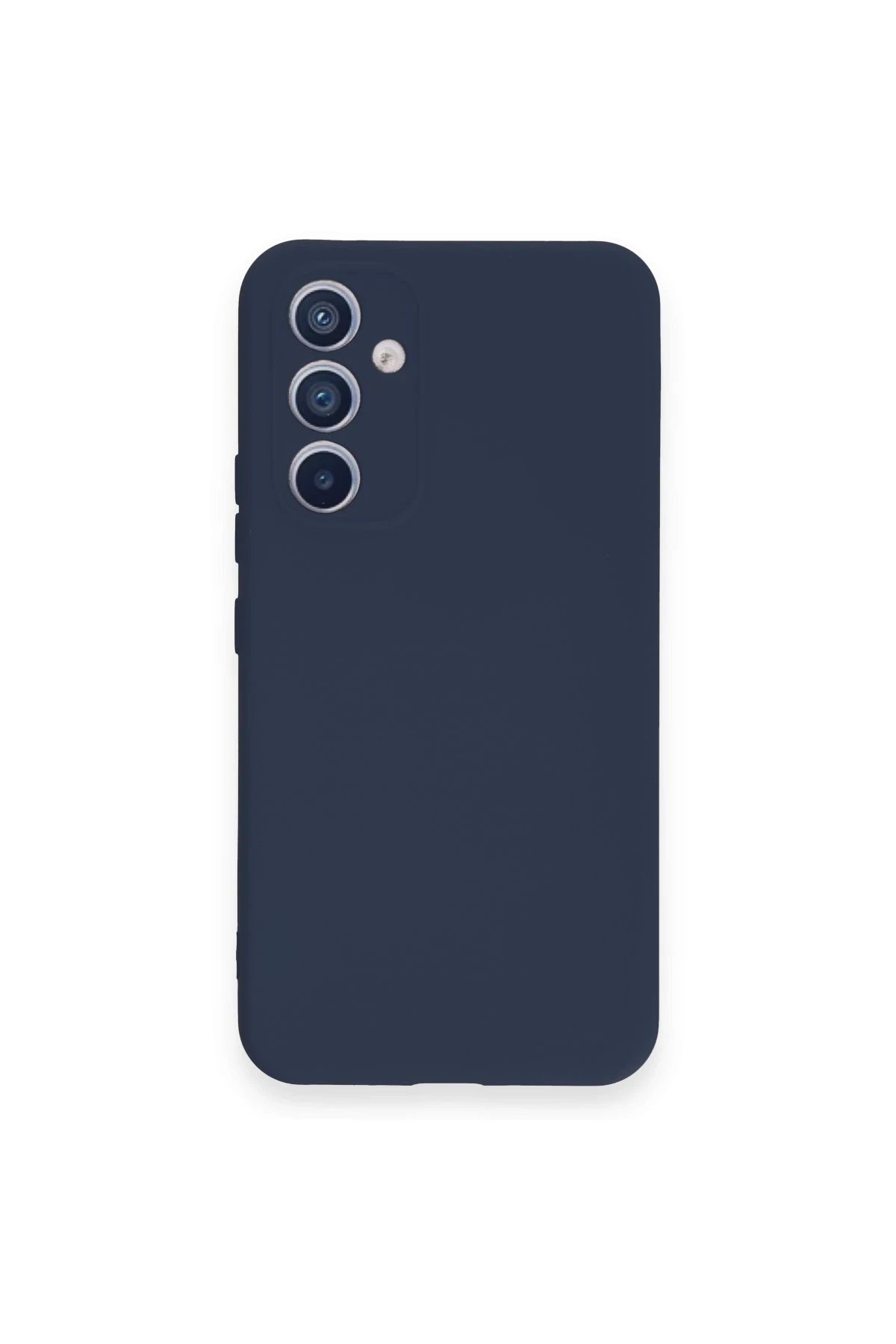 Newface Samsung Galaxy A34 5G Kılıf Nano içi Kadife Silikon - Lacivert