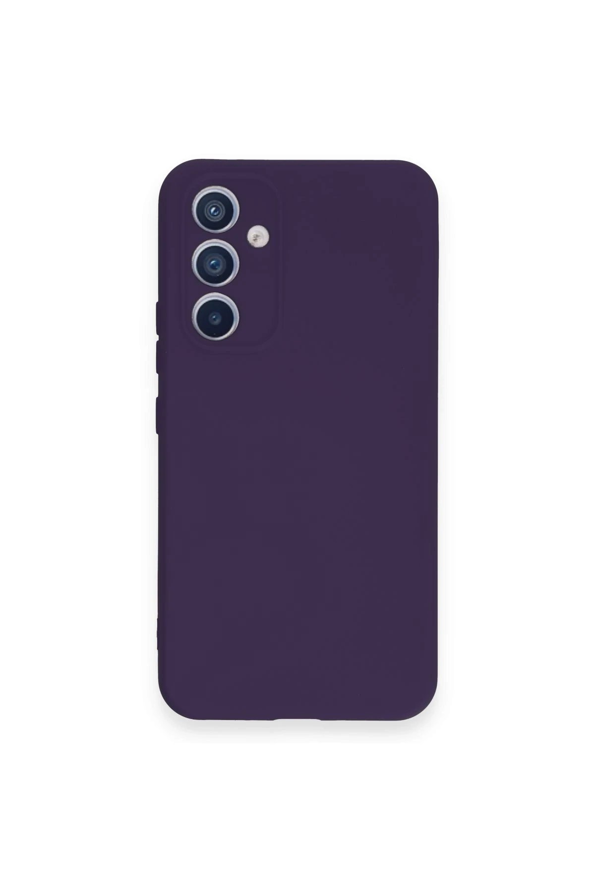 Newface Samsung Galaxy A54 5G Kılıf Nano içi Kadife Silikon - Mor